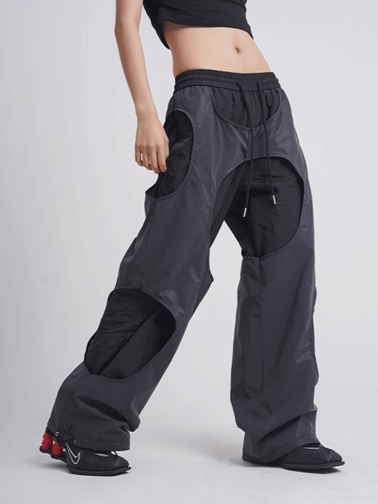 Thesupermade High Street Reflective Double Layer Pants