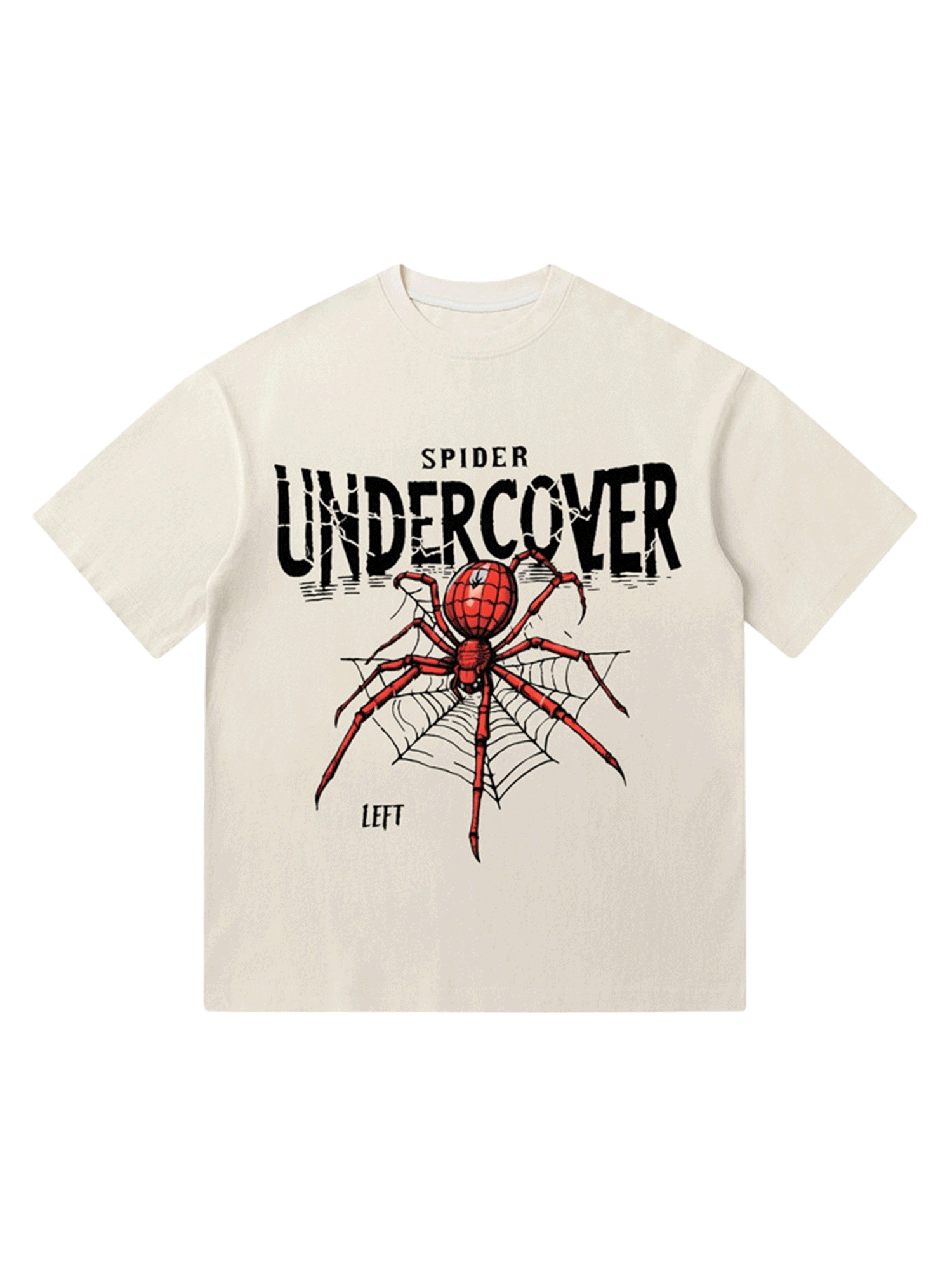 Thesupermade Comic Style Spider Street Rap T-Shirt