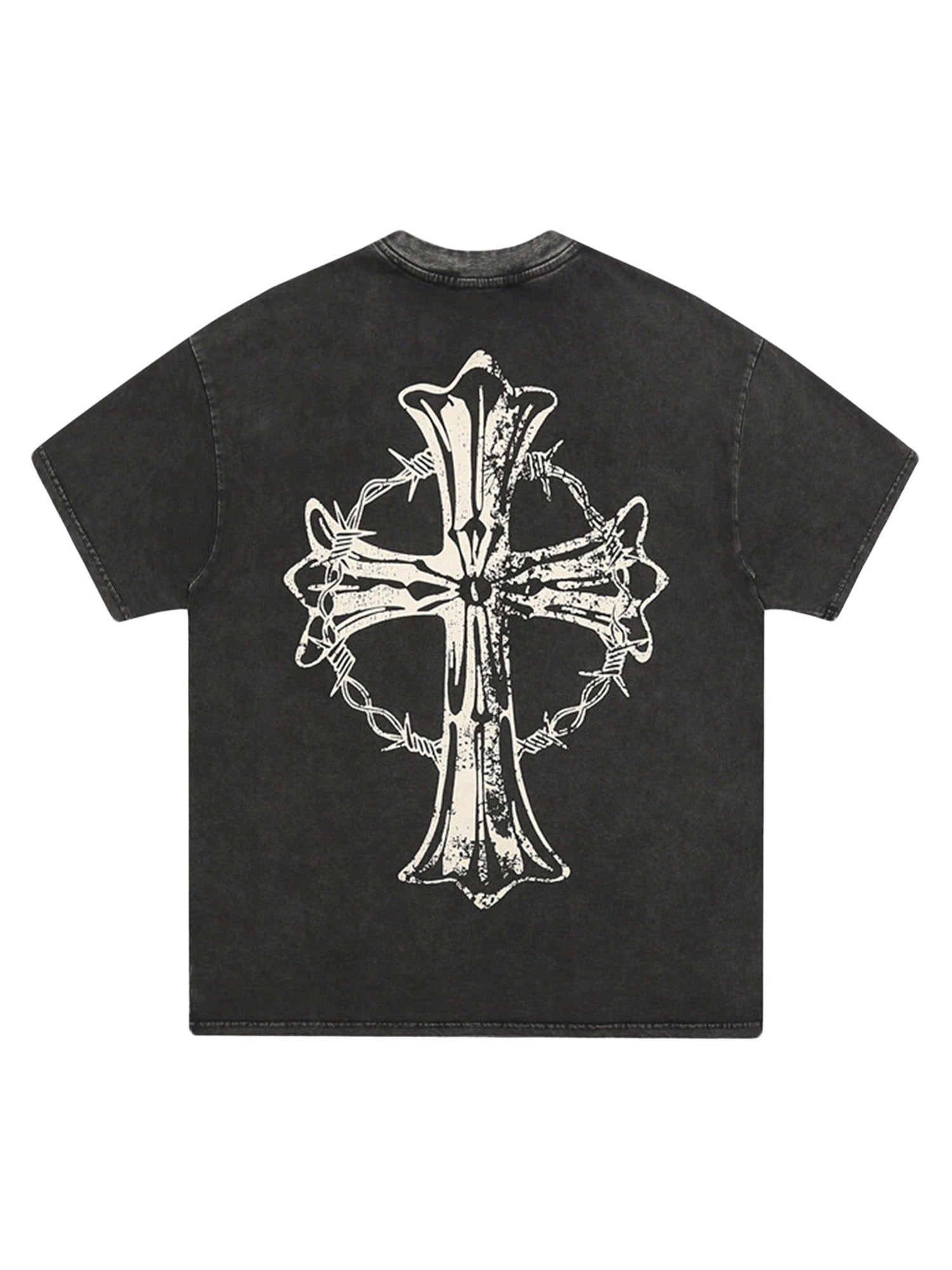 Retro Street Our Lady Of The Cross T-shirt - 2183