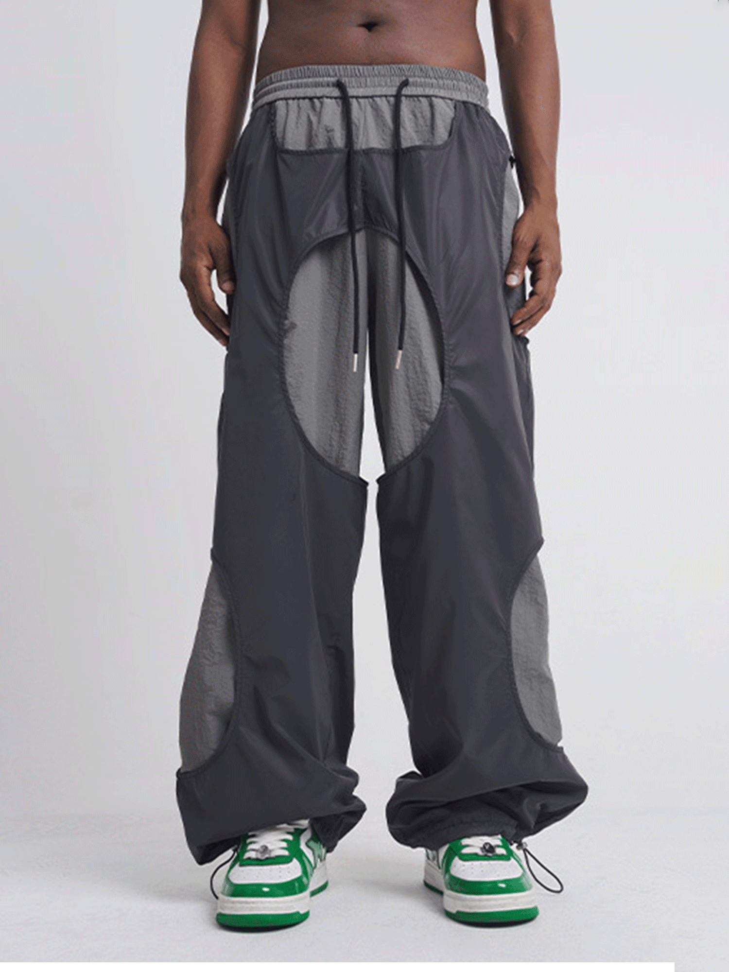 Thesupermade High Street Reflective Double Layer Pants