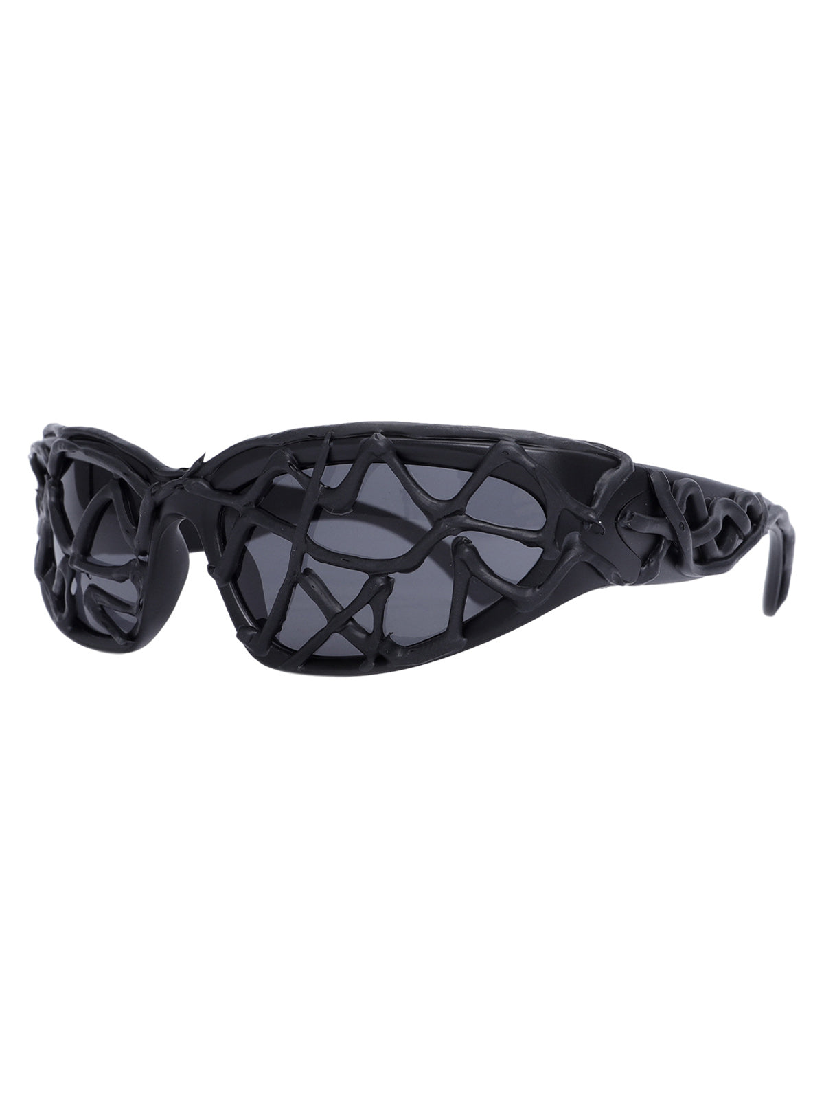 Futuristic Wavy Frame Sunglasses