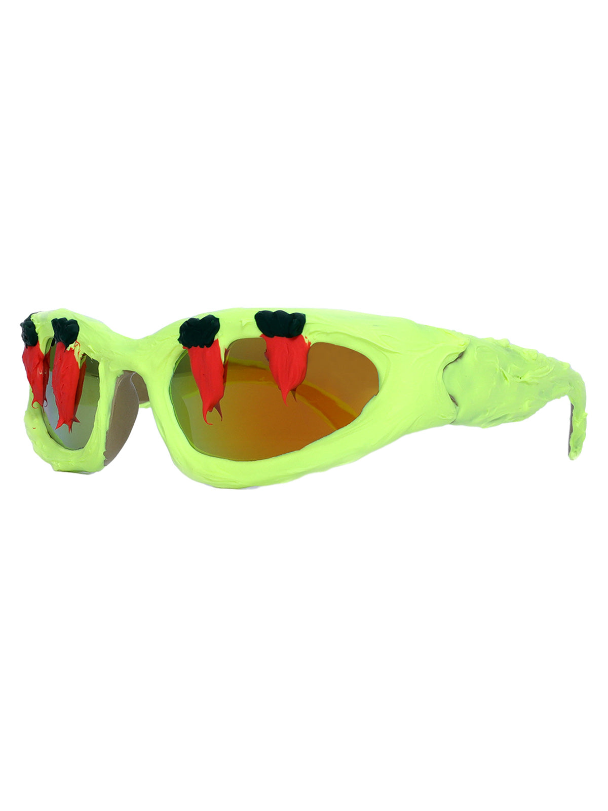 Fun Carrot-Embellished Sunglasses