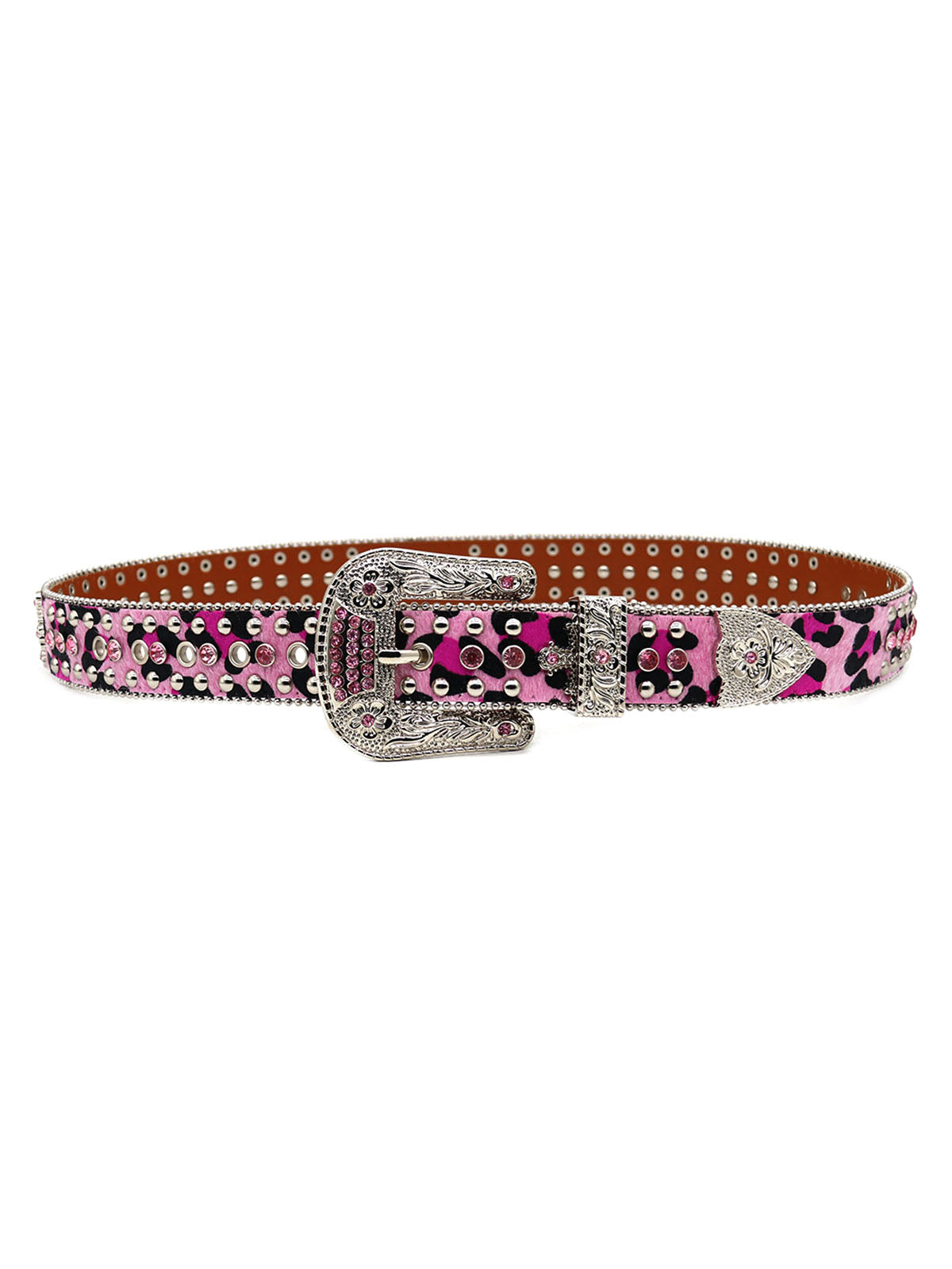 Punk Style Hotfix Rhinestone Belt