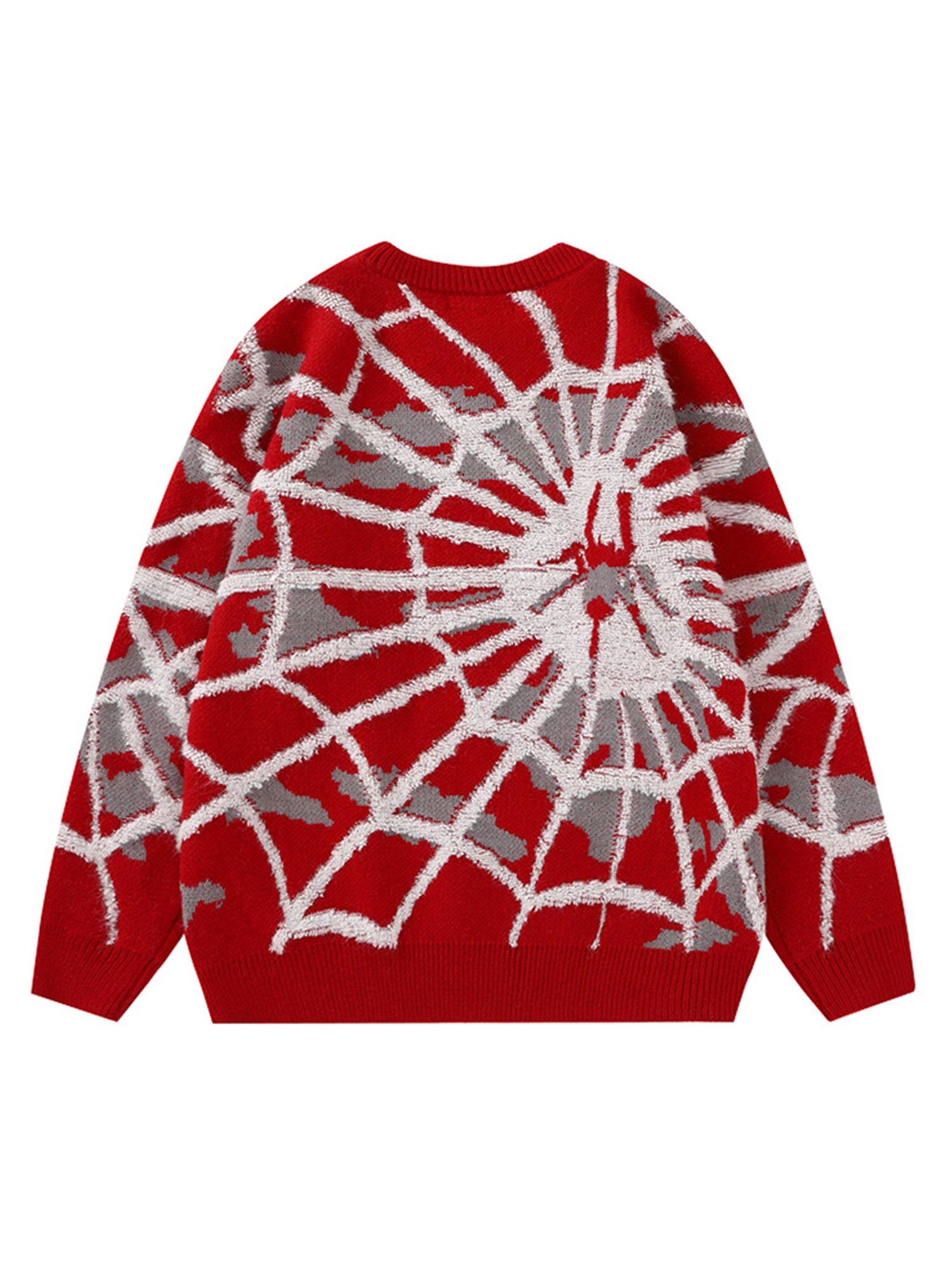 Thesupermade Spider Knit Crew Neck Sweater