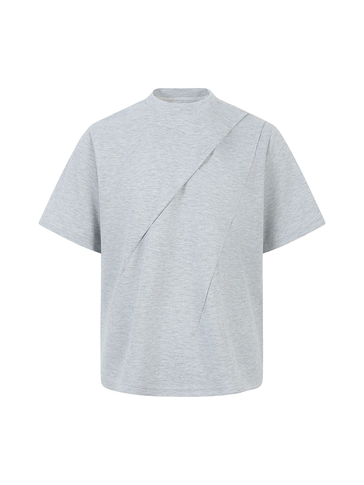 Classic Tailoring Pleated T-shirt