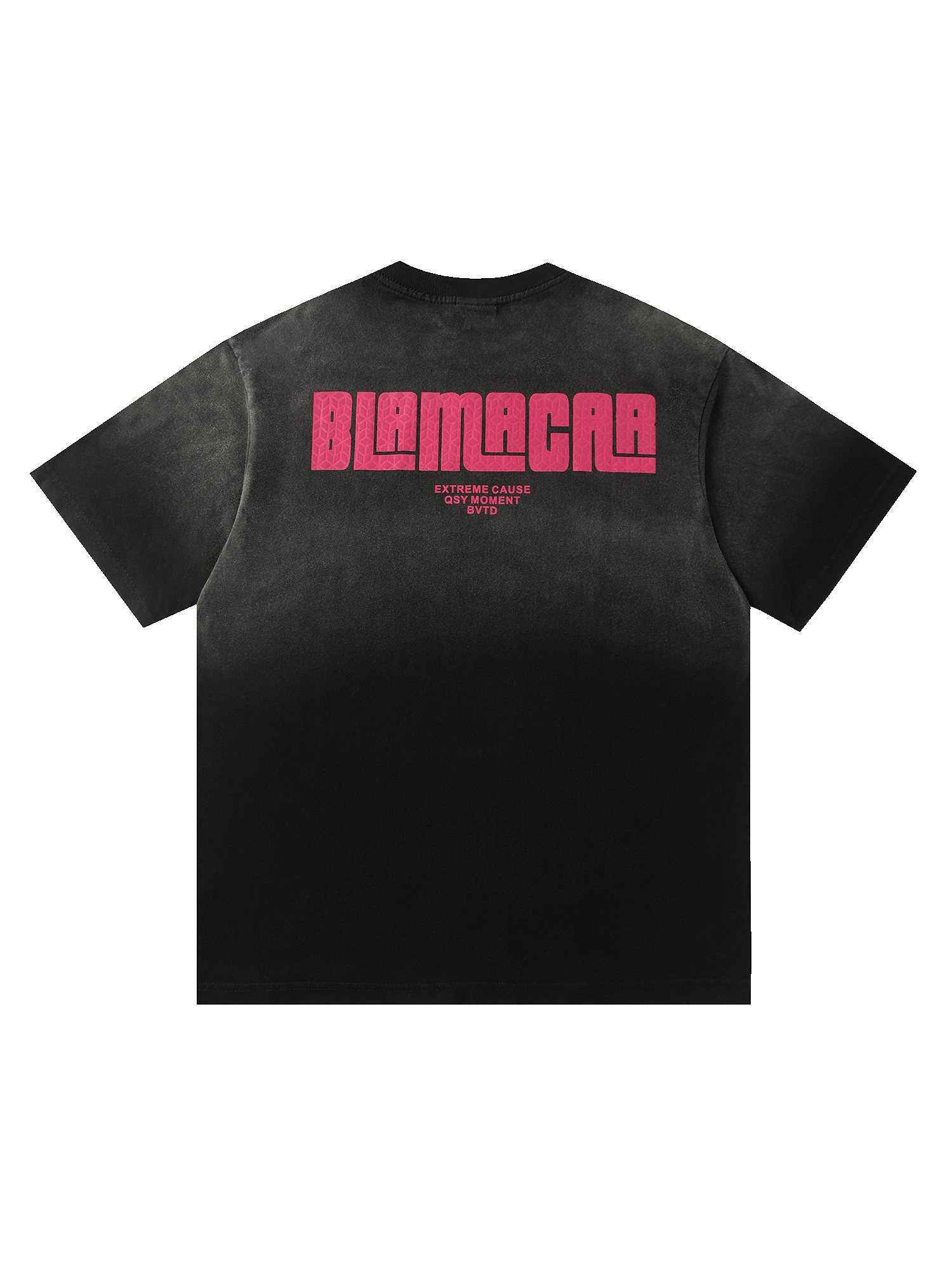 Thesupermade Washed Print 11 Street Rap T-Shirt