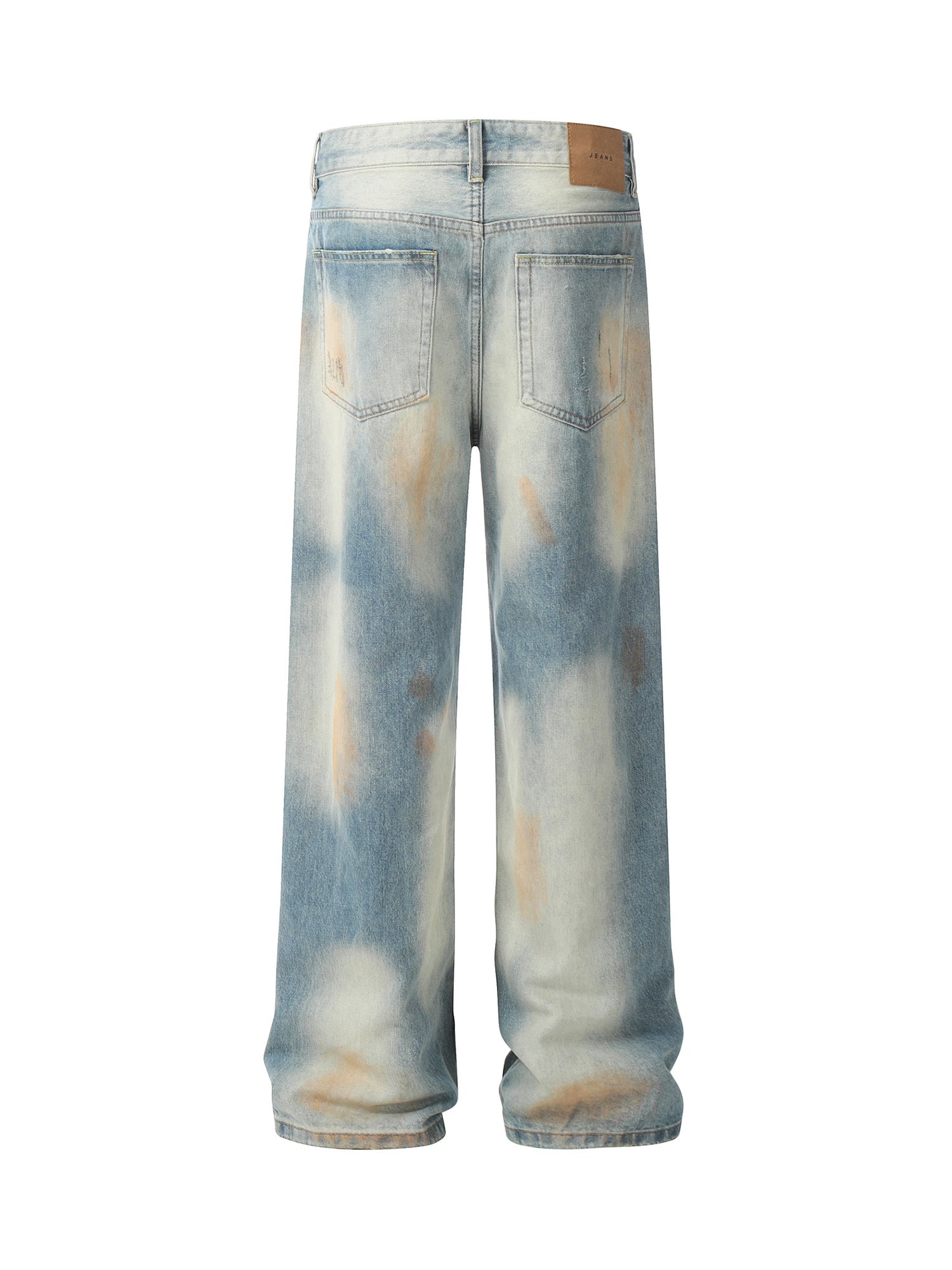 Thesupermade Distressed Street Hip-Hop Jeans