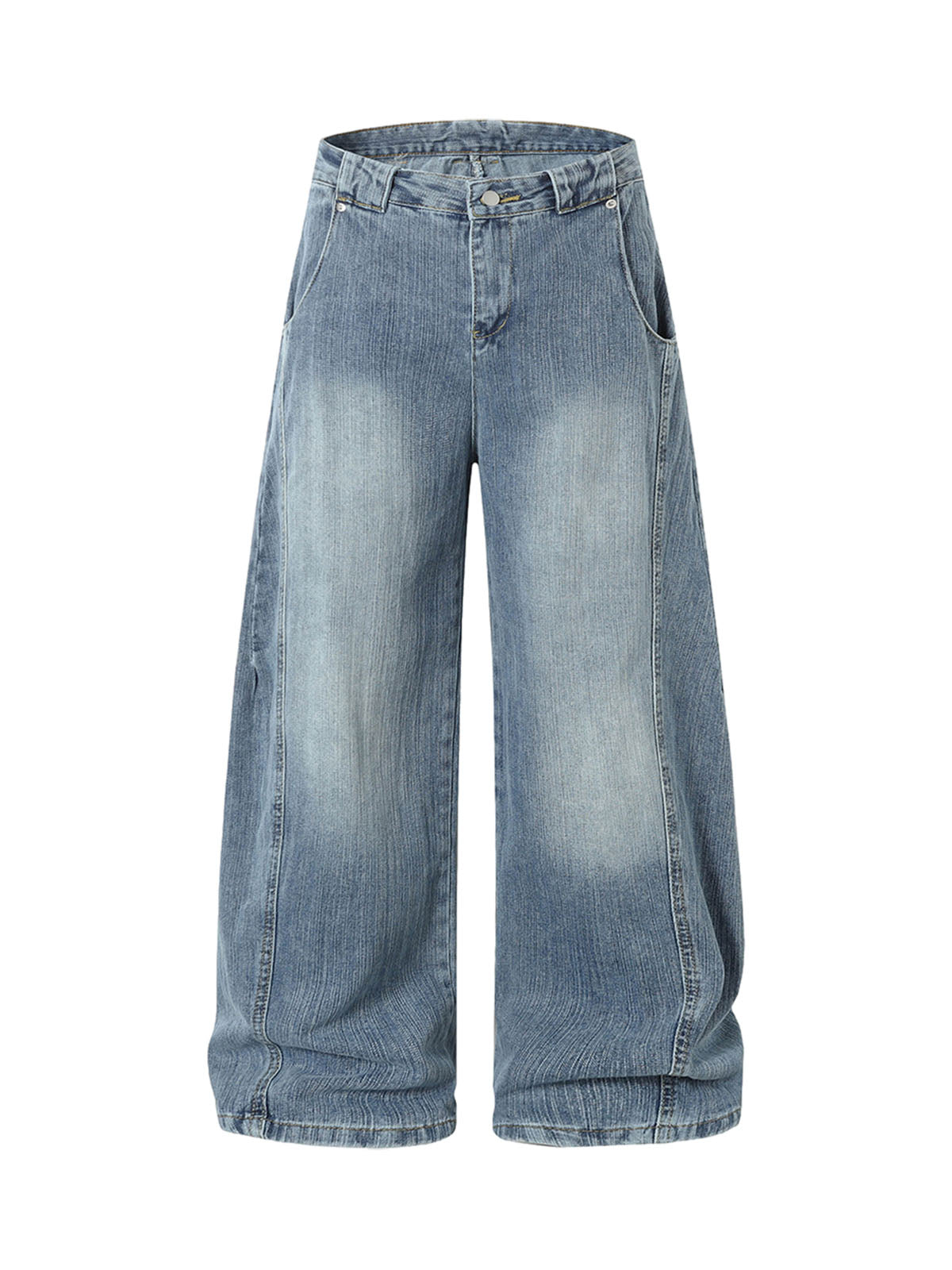 Retro Cleanfit Washed Baggy Jeans