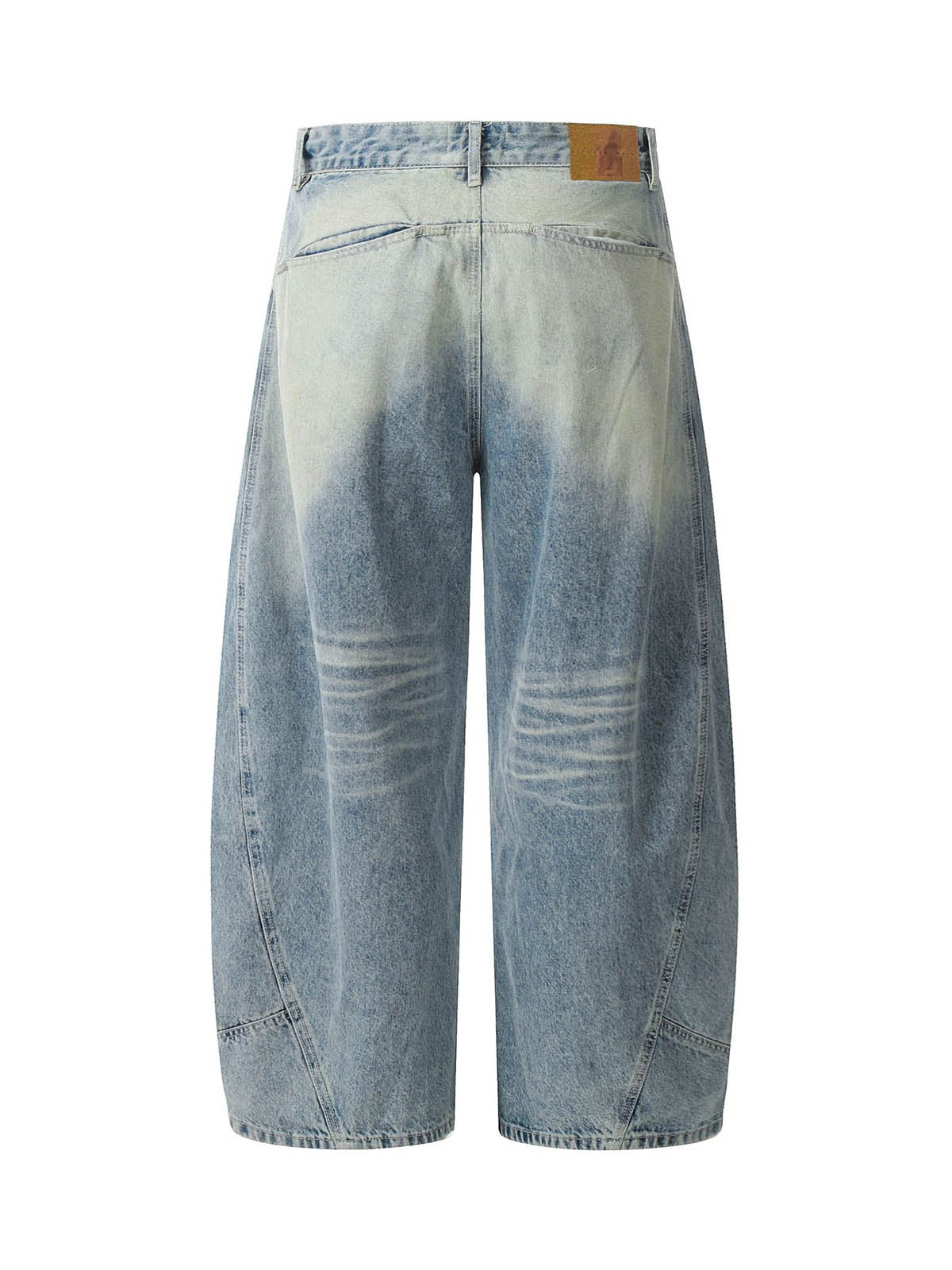 Thesupermade Distressed Filippi Shaped Baggy Jeans