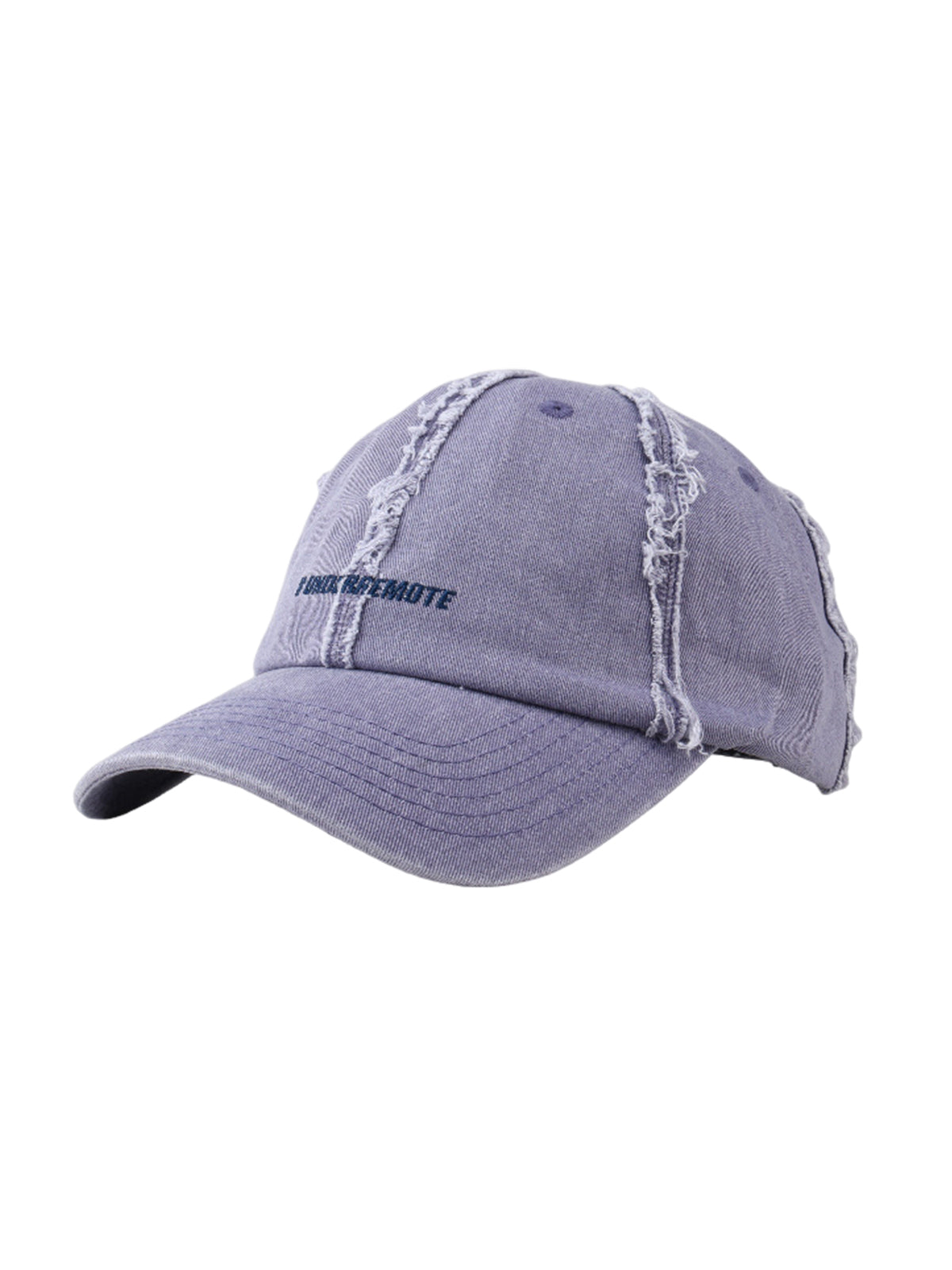 Distressed Denim Baseball Cap