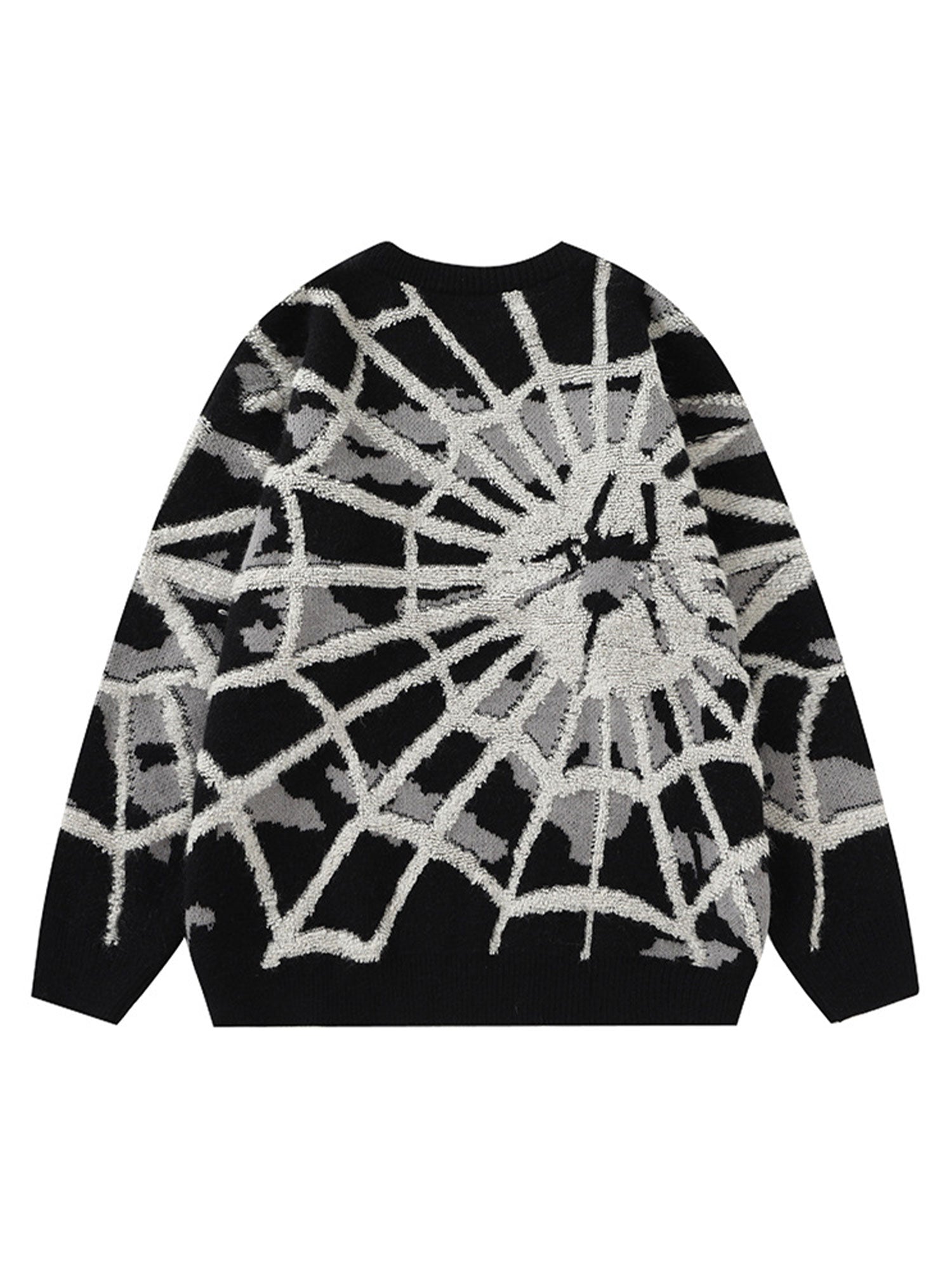 Thesupermade Spider Knit Crew Neck Sweater