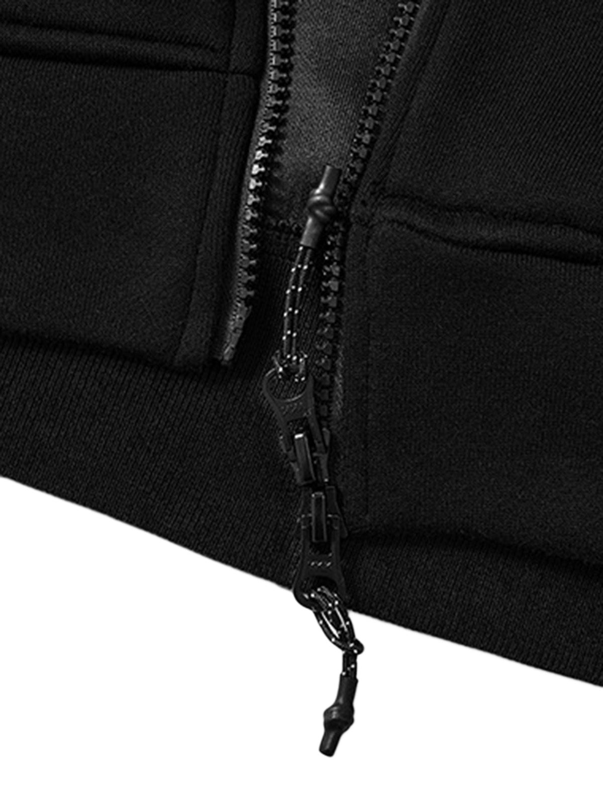 Heavy Embroidered Zip Up Hooded Jacket