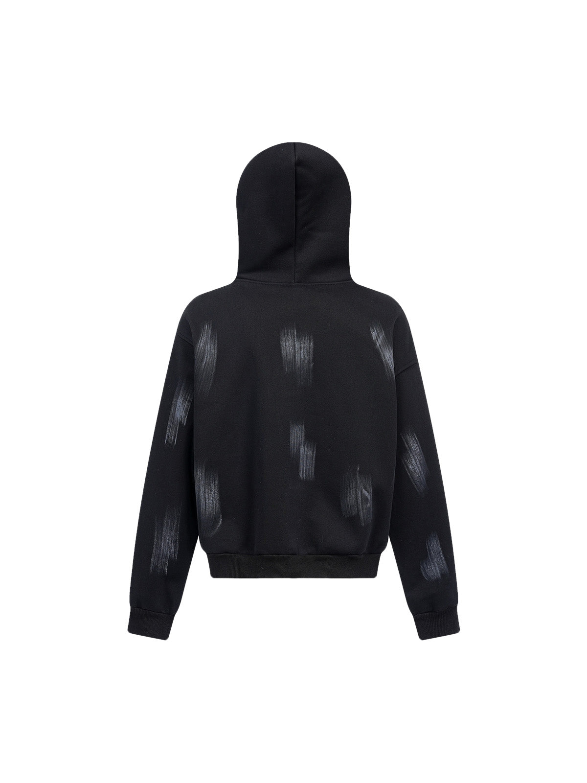 Thesupermade Velvet Embroidery Pullover Hoodie