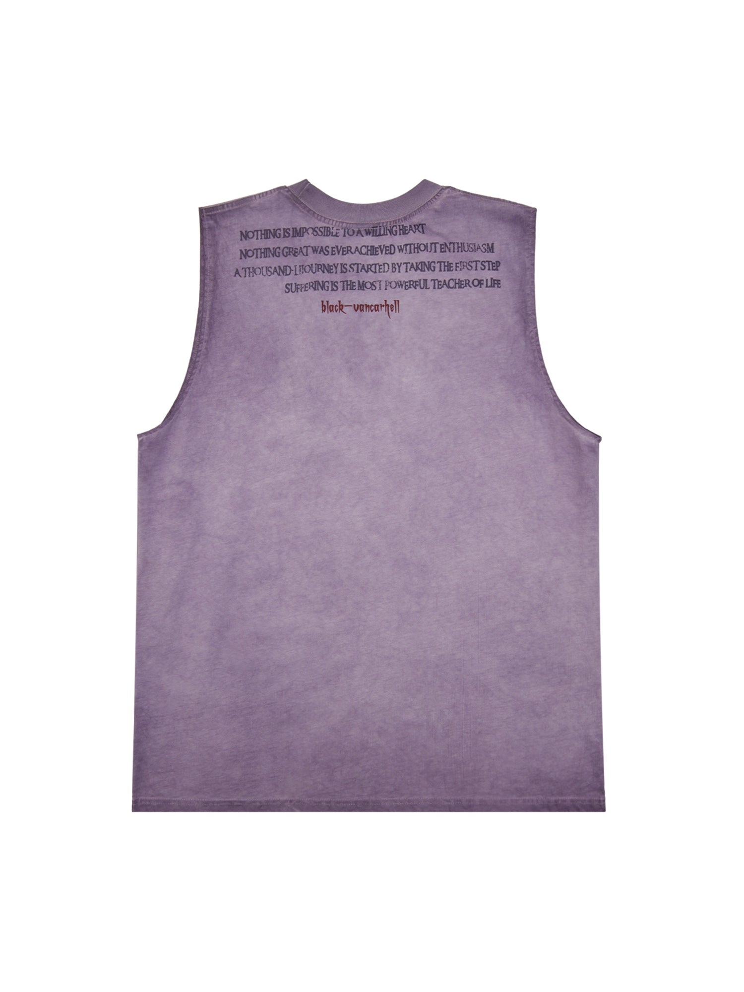 Thesupermade Heavy Worker Washed And Broken Retro Font VEST