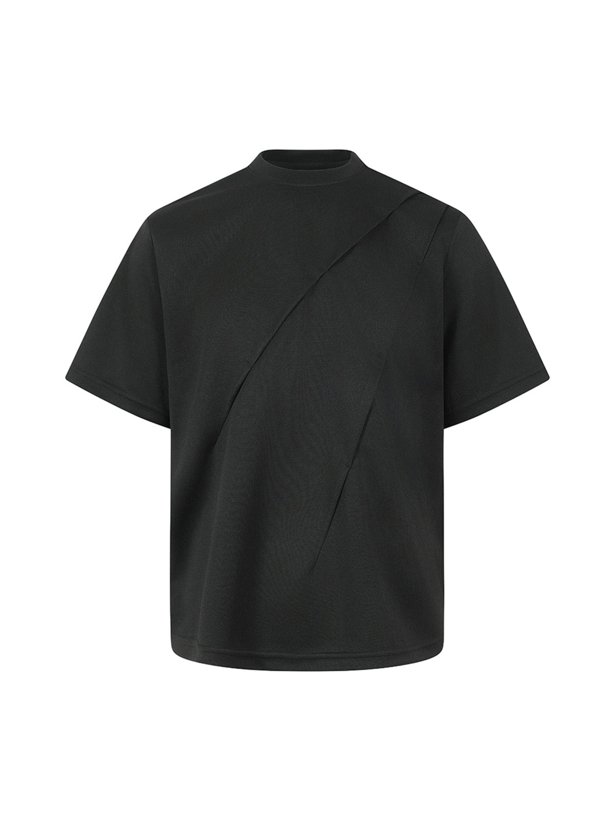 Classic Tailoring Pleated T-shirt