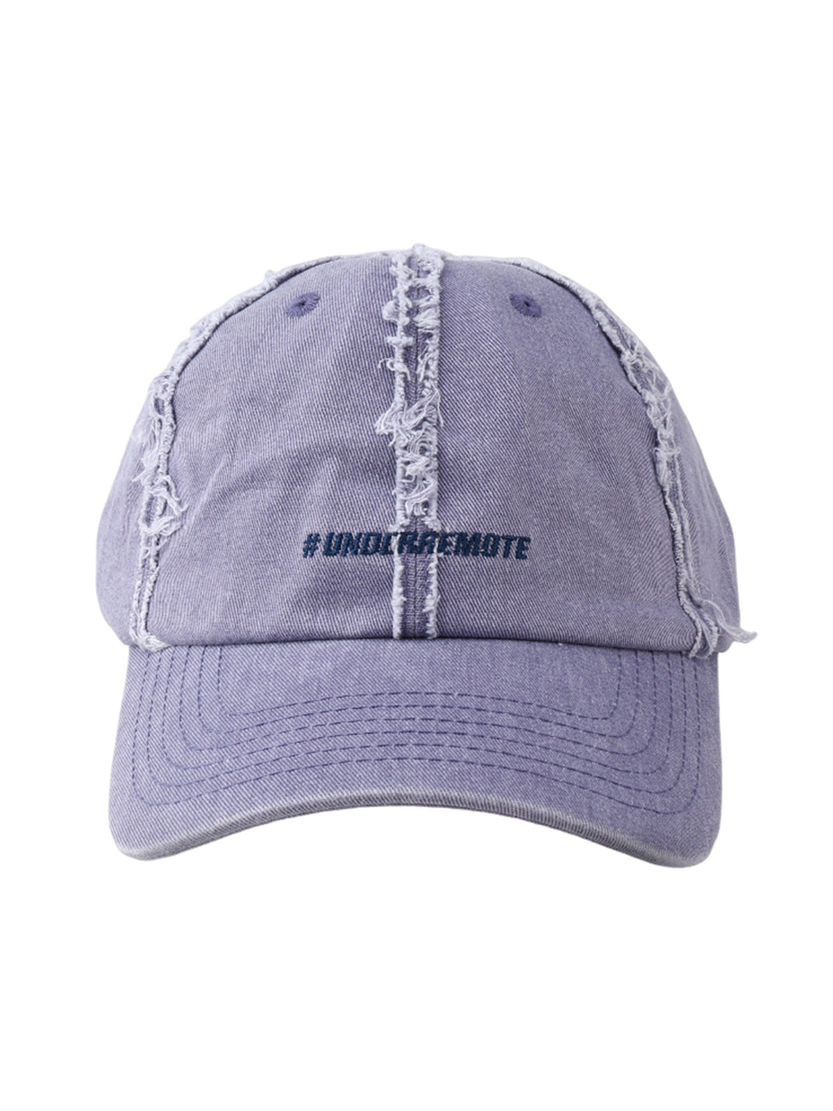 Distressed Denim Baseball Cap