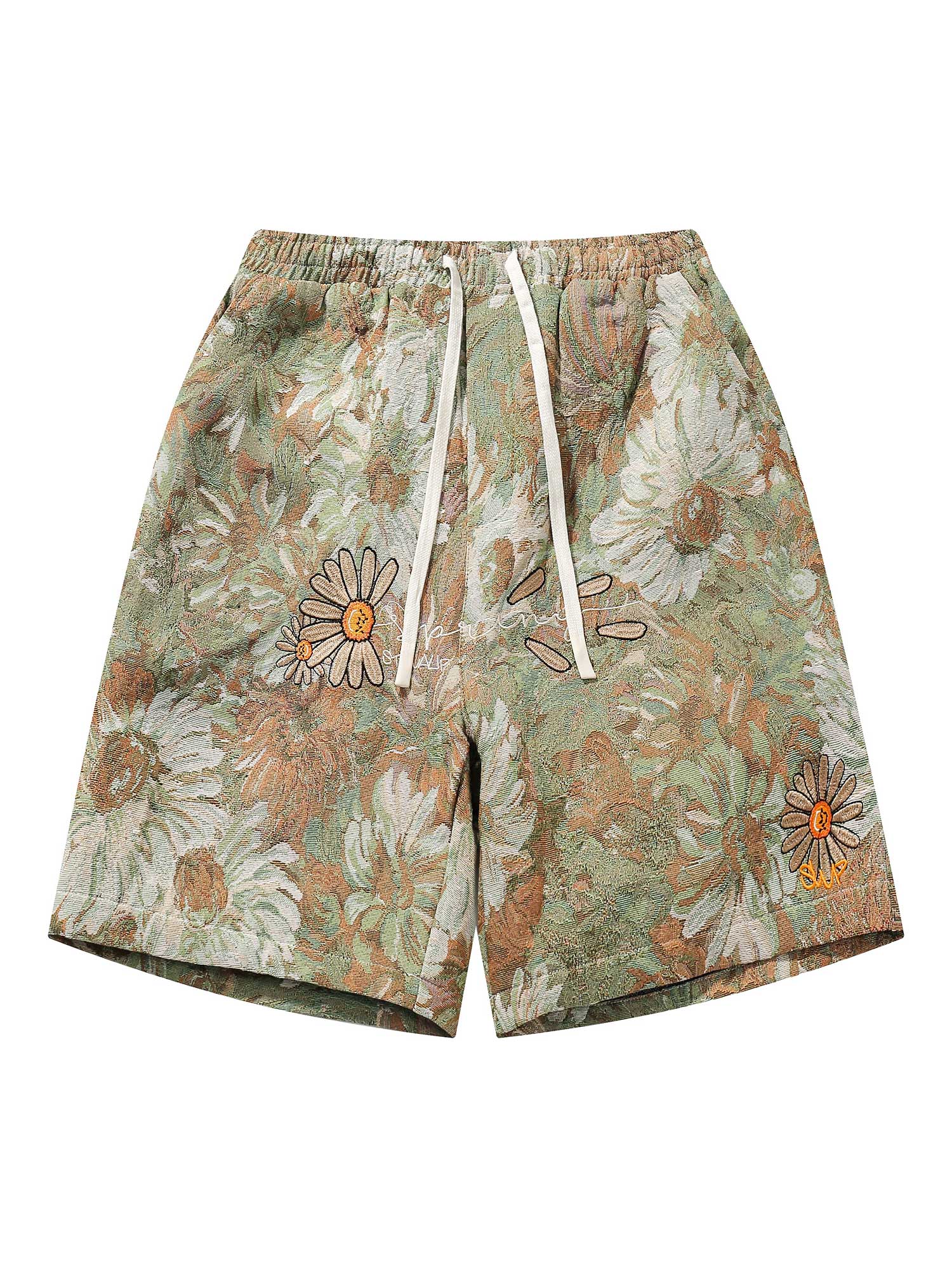 Thesupermade High Street Jacquard Embroidery Shorts