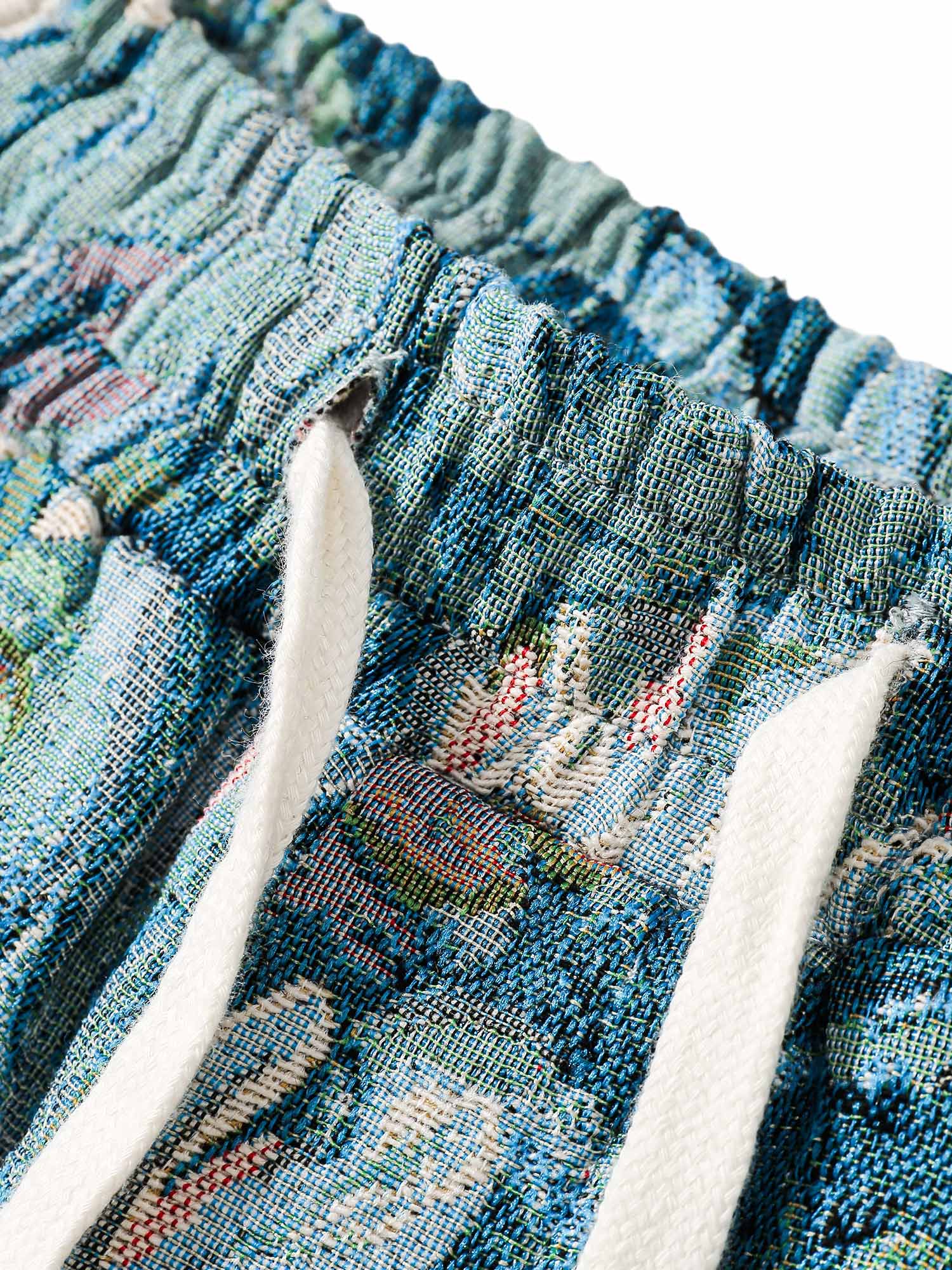 Thesupermade High Street Jacquard Embroidery Shorts