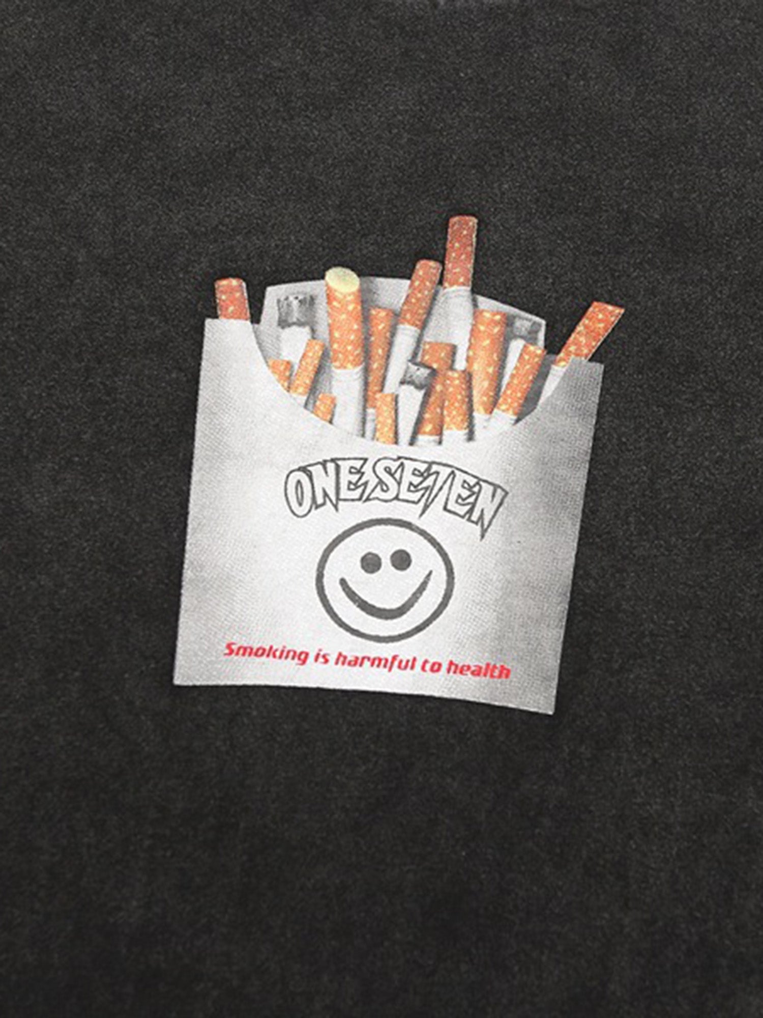 "NO SMOKING" Retro Street T-shirt