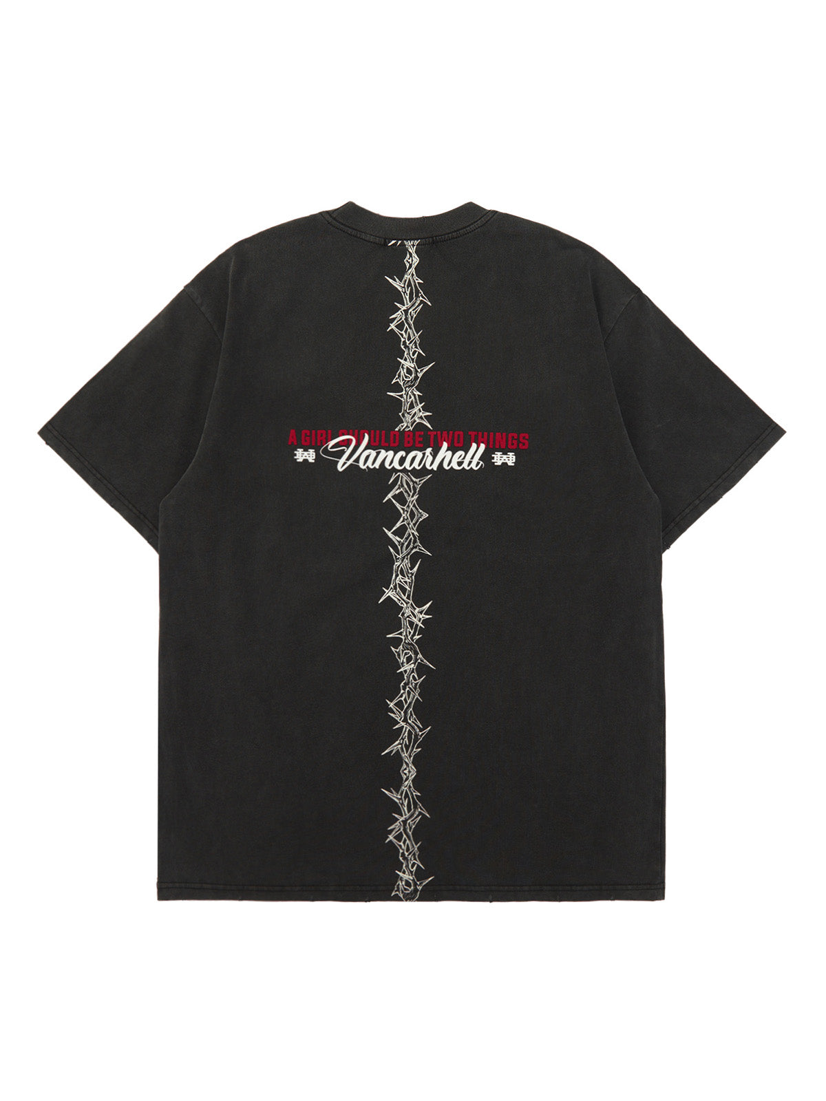 Thesupermade Street Thorn Print T-shirt