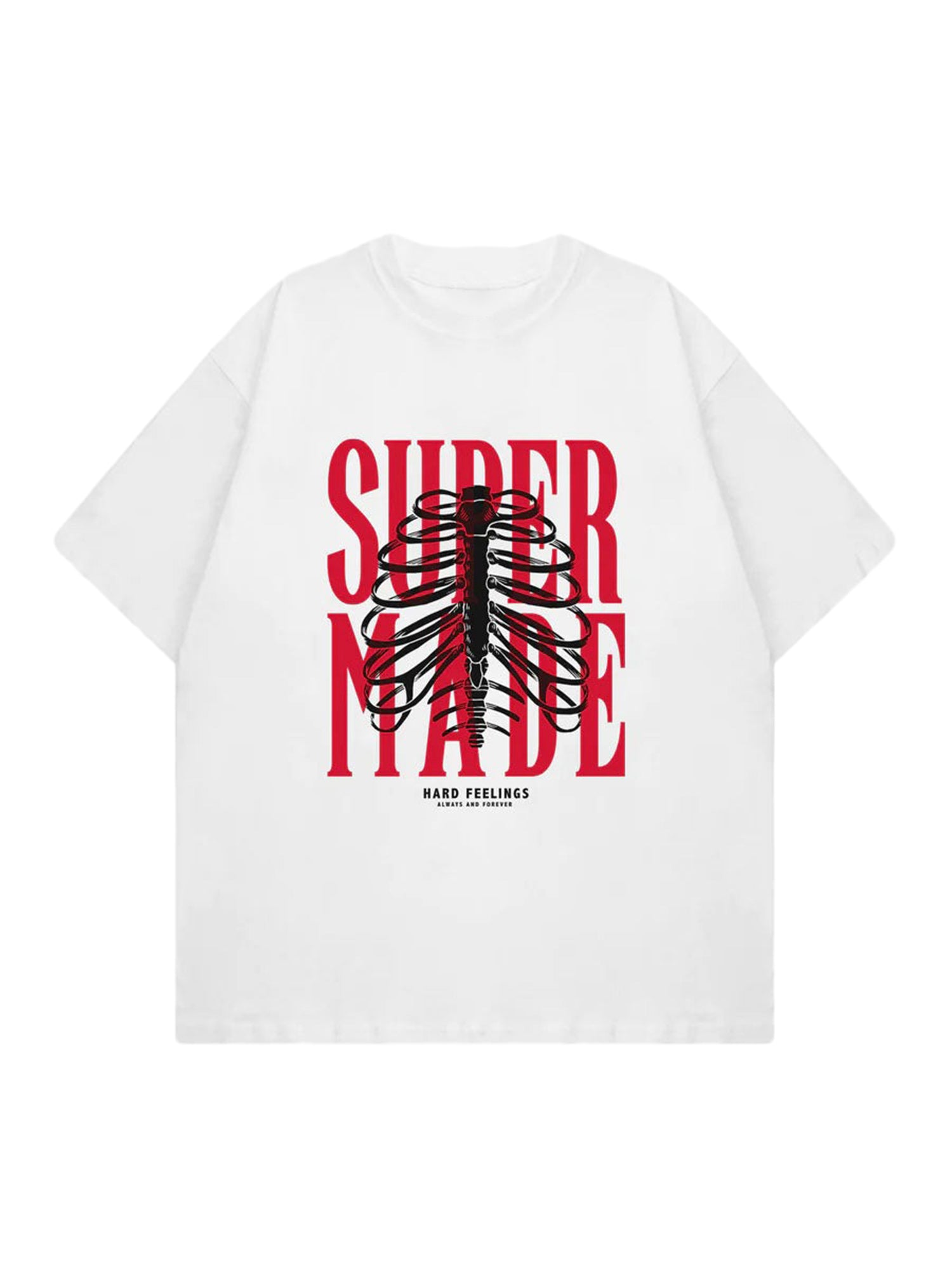 Thesupermade Skull Printed Logo Design T Shirt -1159