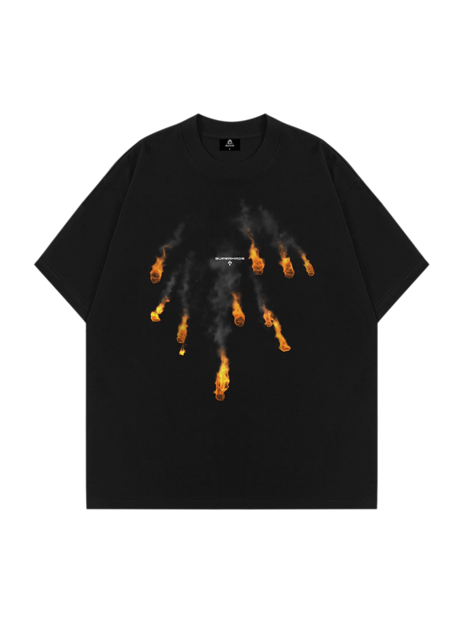 Thesupermade Fireball Printing T-shirt