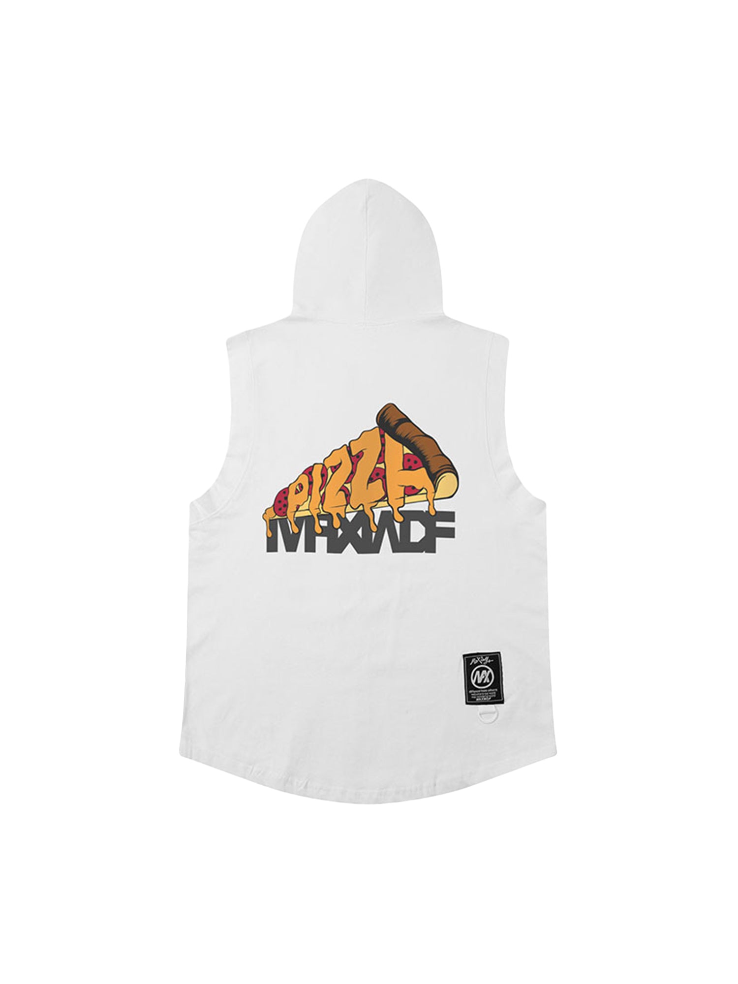 Thesupermade Hip-hop Cartoon Printed Hooded Vest