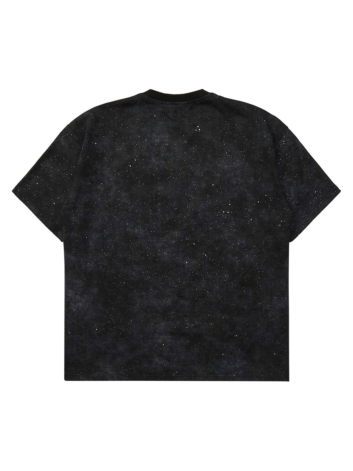 Thesupermade Starry Sky Printed Street Rap T-Shirt