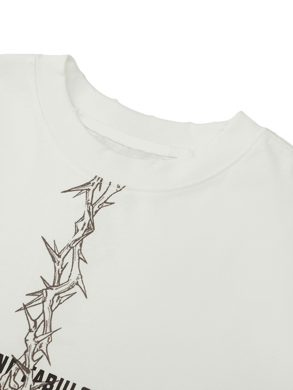 Thesupermade Street Thorn Print T-shirt