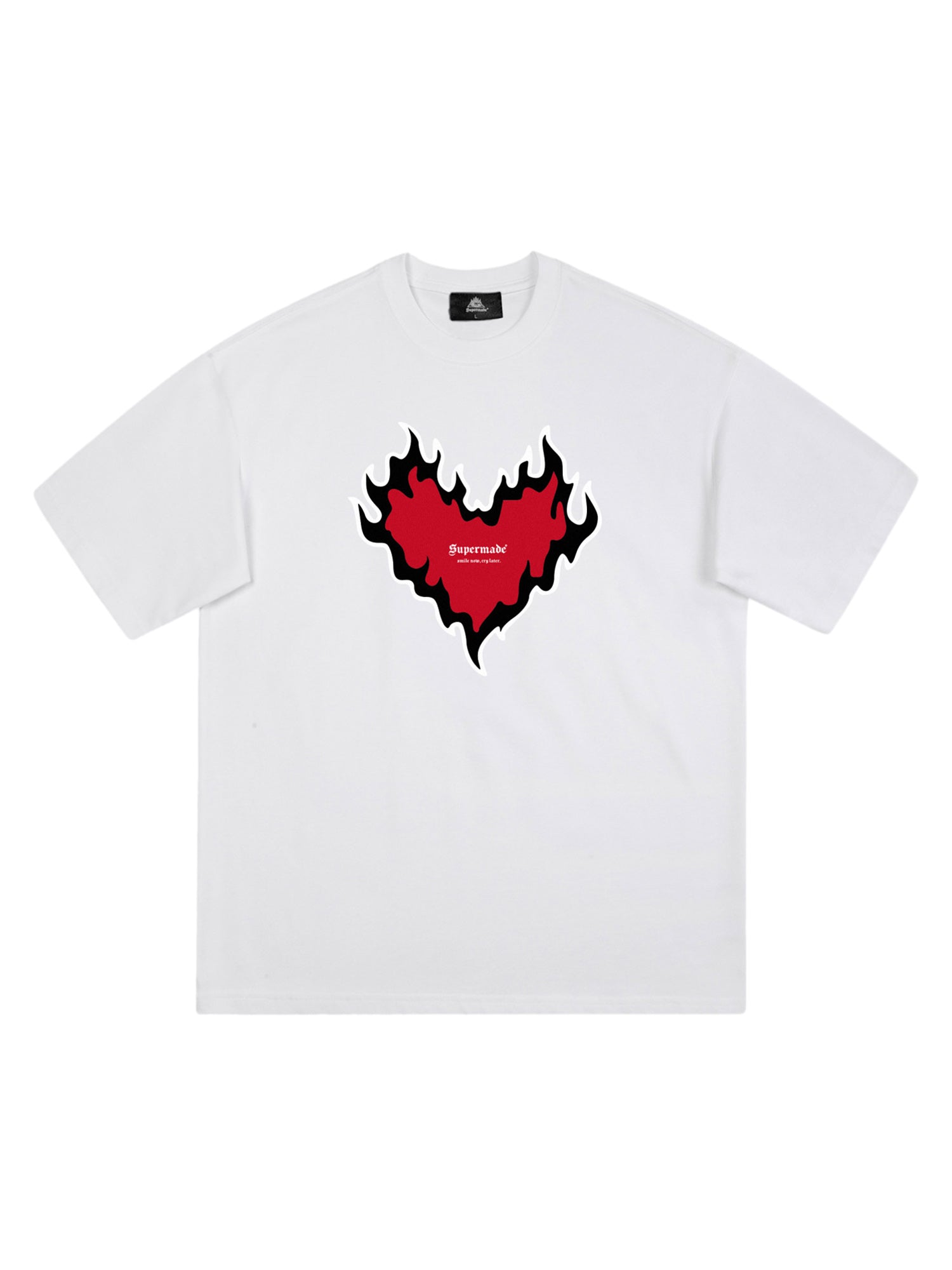 Thesupermade Heart Print T-shirt