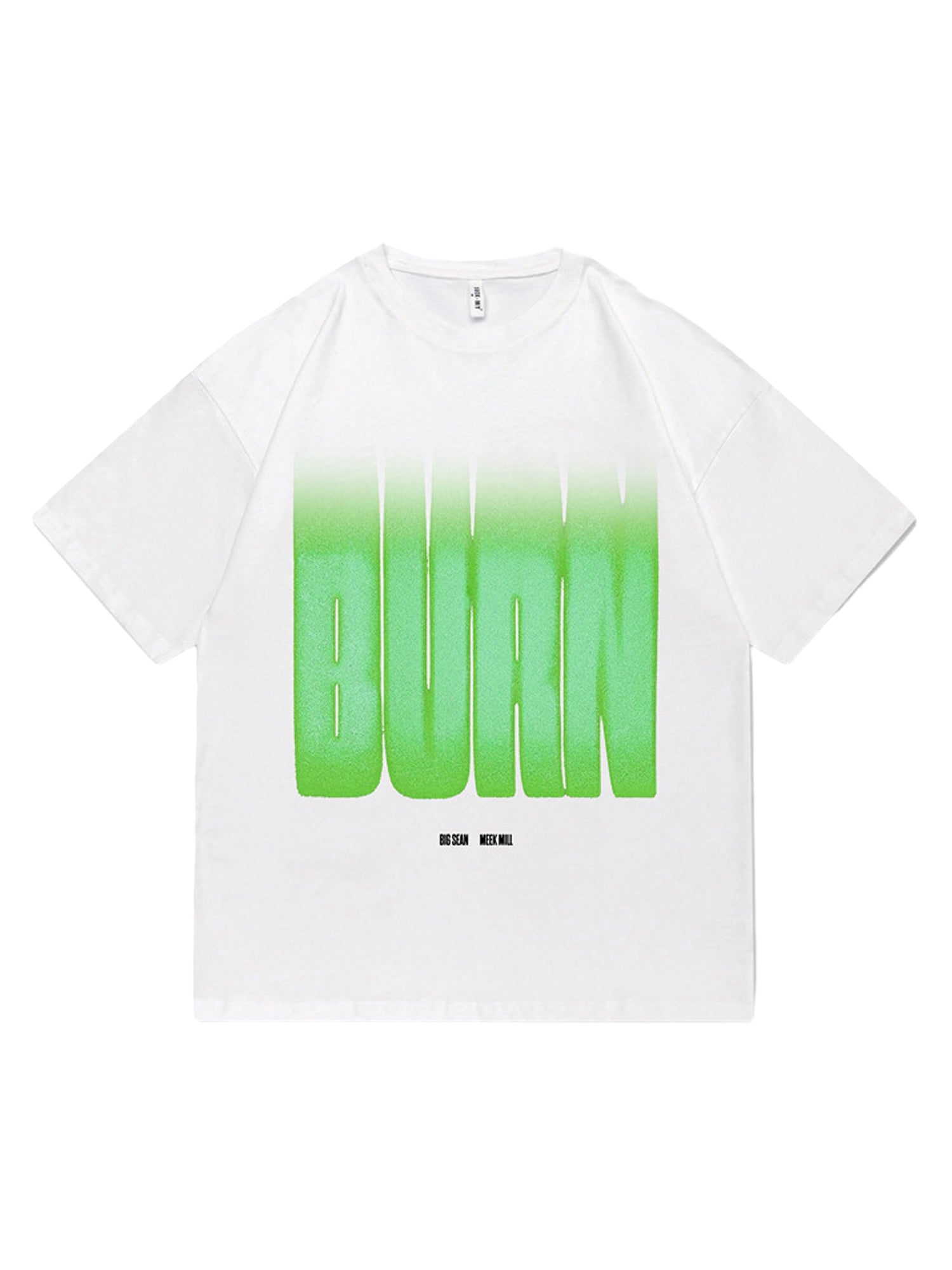 Thesupermade Letter Print Street Loose T-shirt