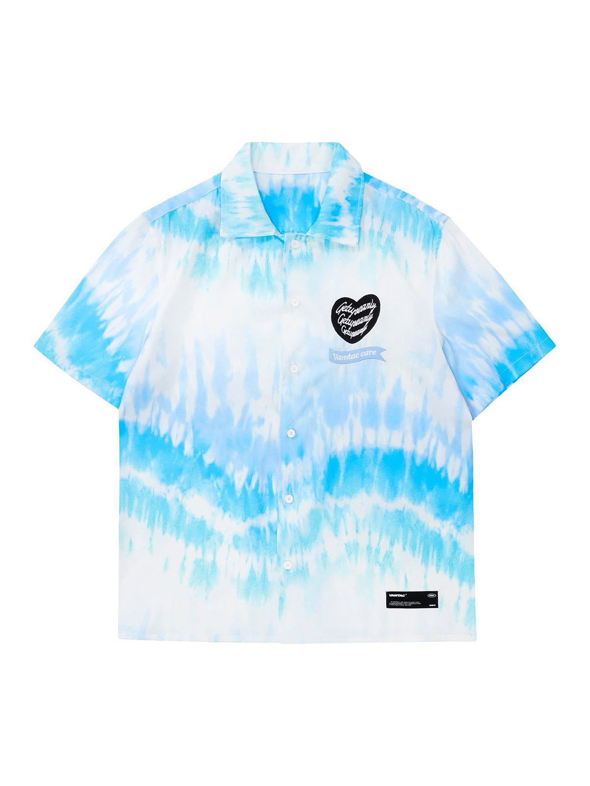 Thesupermade Tie Dye Short Sleeve Shirt