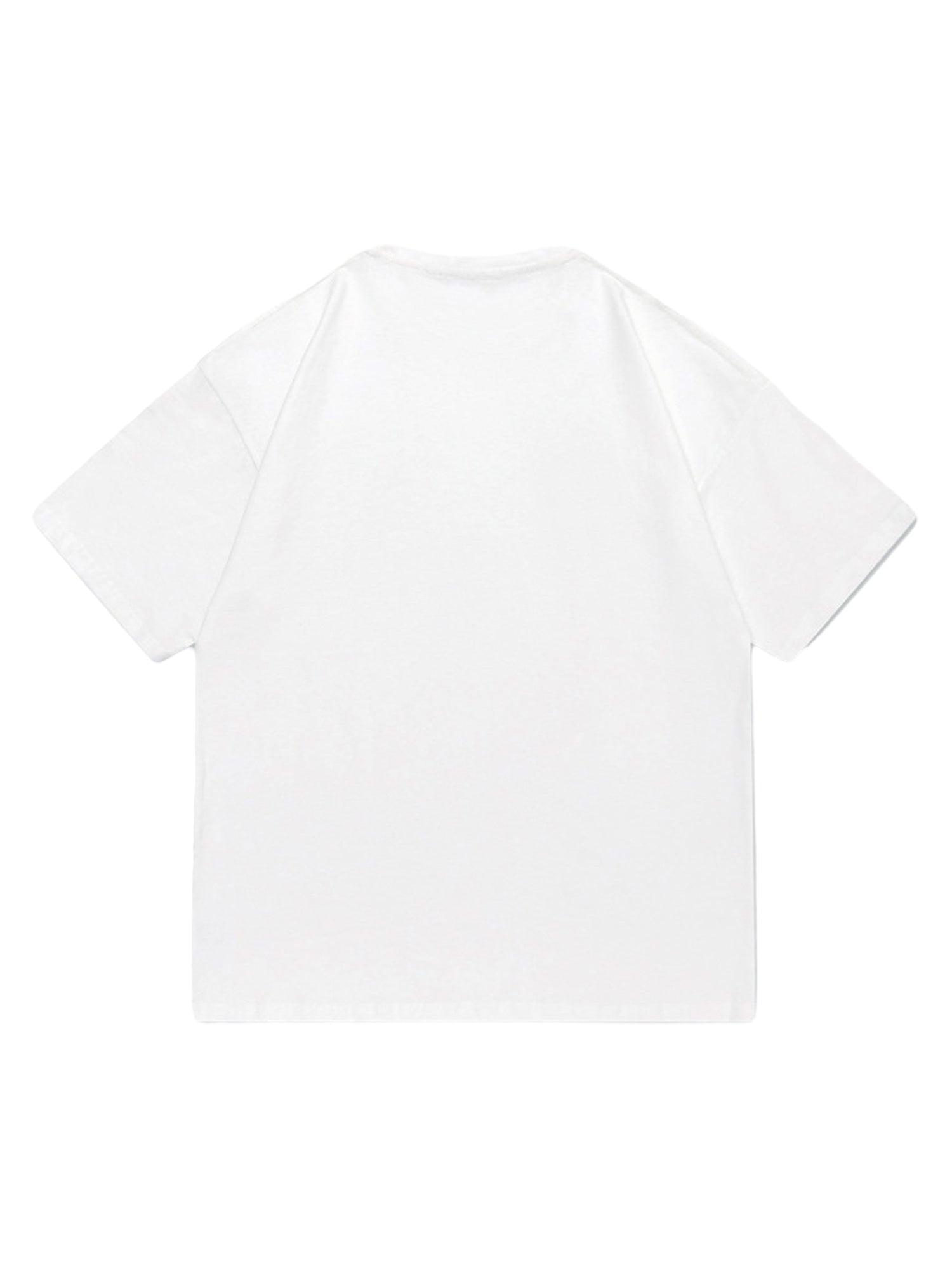 Thesupermade Letter Print Street Loose T-shirt