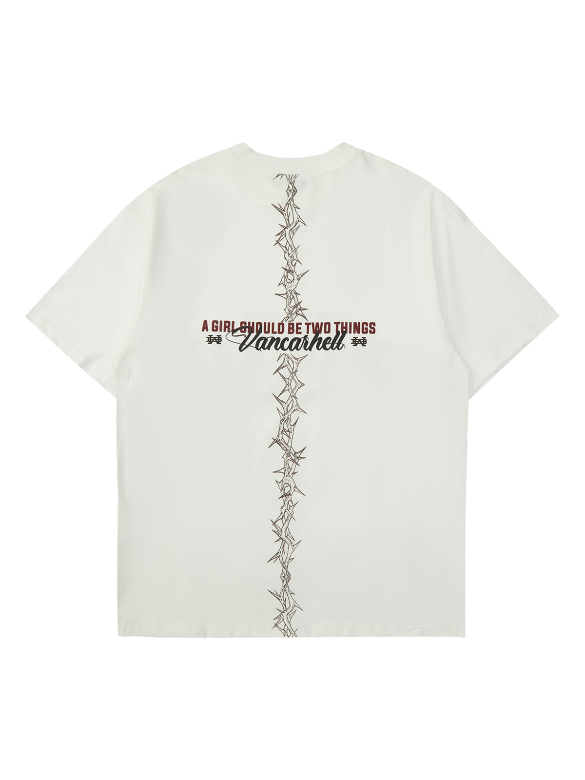 Thesupermade Street Thorn Print T-shirt