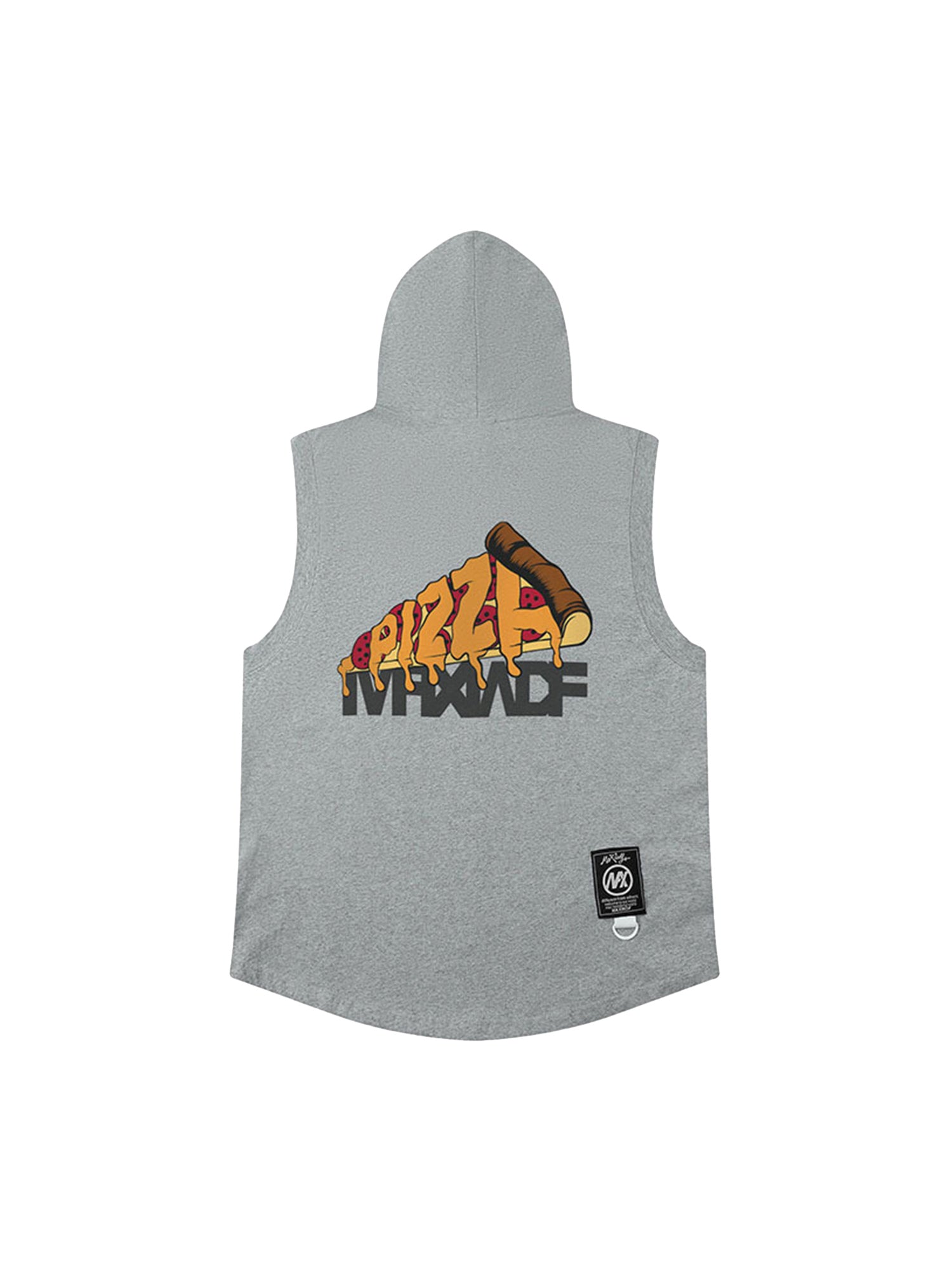 Thesupermade Hip-hop Cartoon Printed Hooded Vest