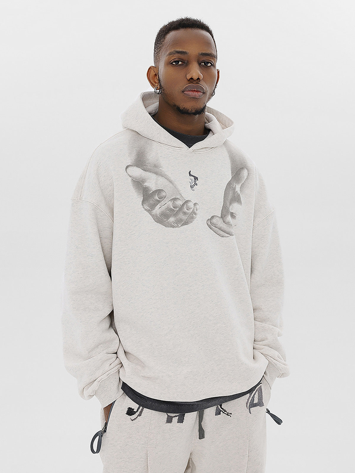 Thesupermade Monogram Embroidered Hoodie - 1876