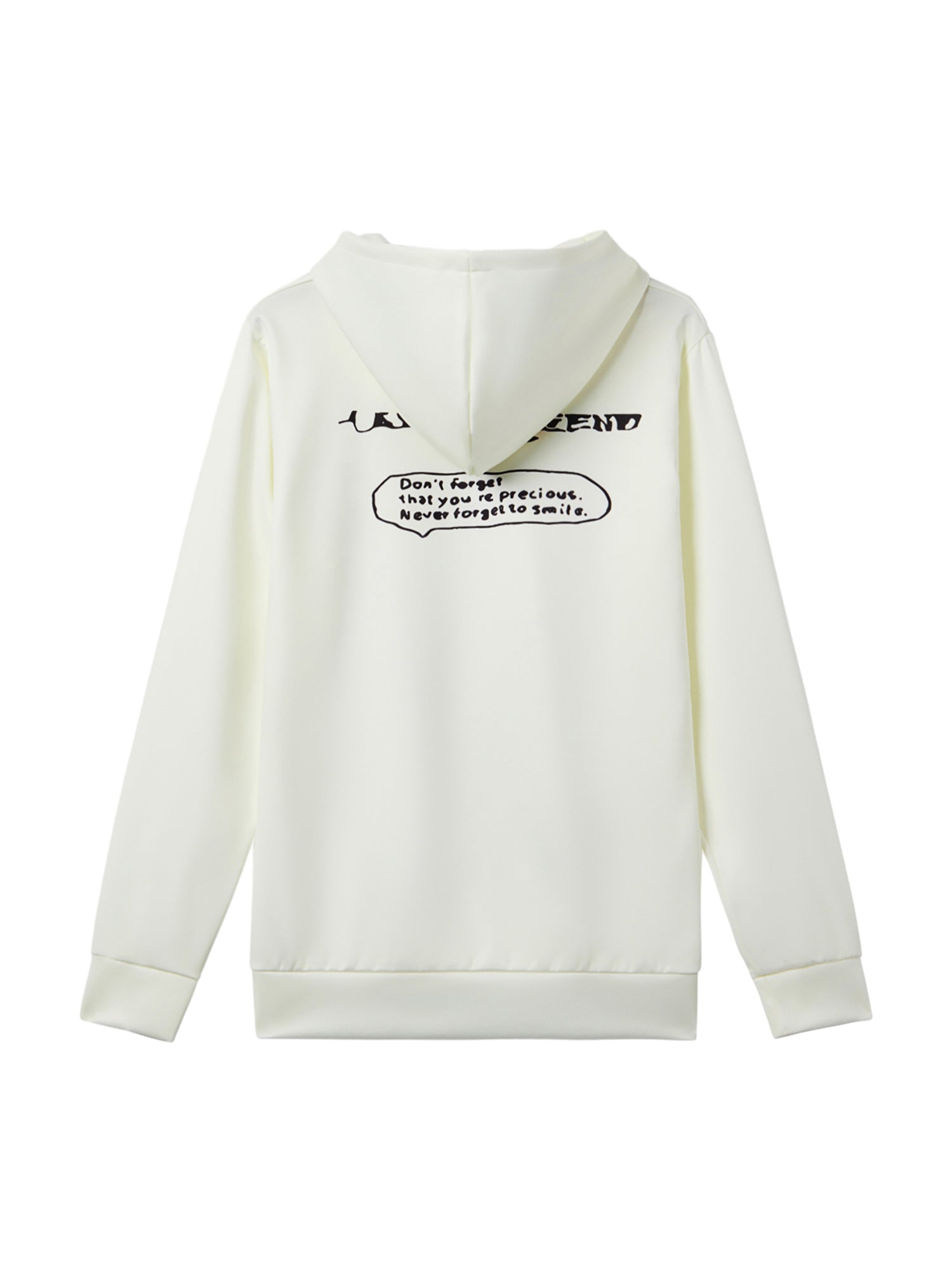 Thesupermade Line Painted Character Hoodie