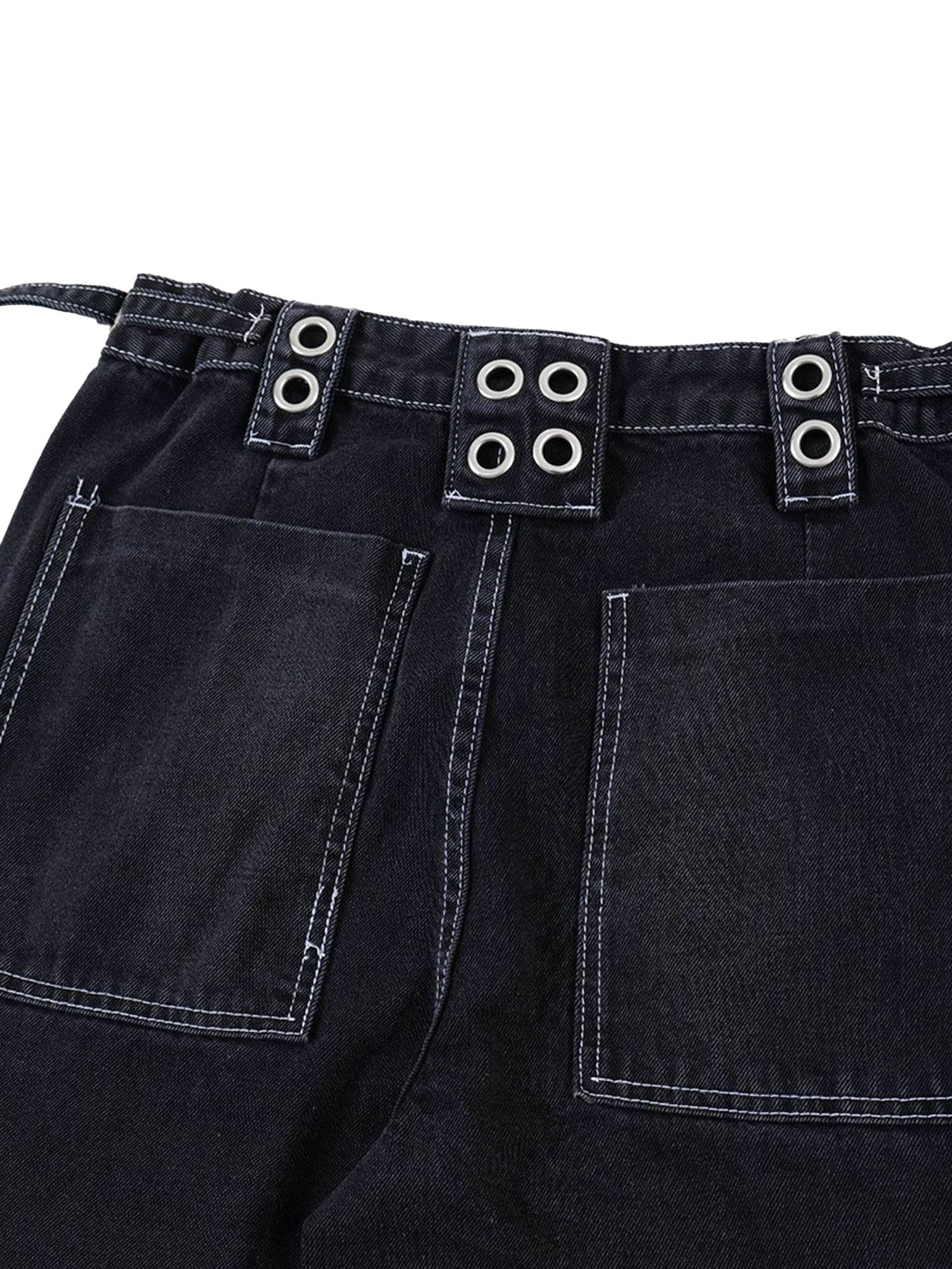 Thesupermade American Street Style Heavy Duty Jeans