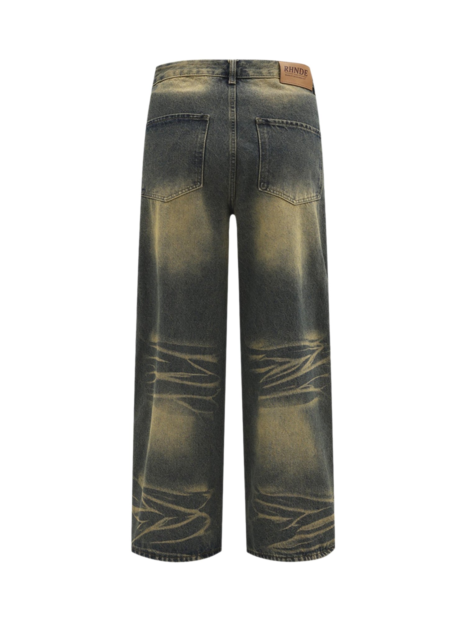 Thesupermade Multi-pocket Cargo Jeans - 1919