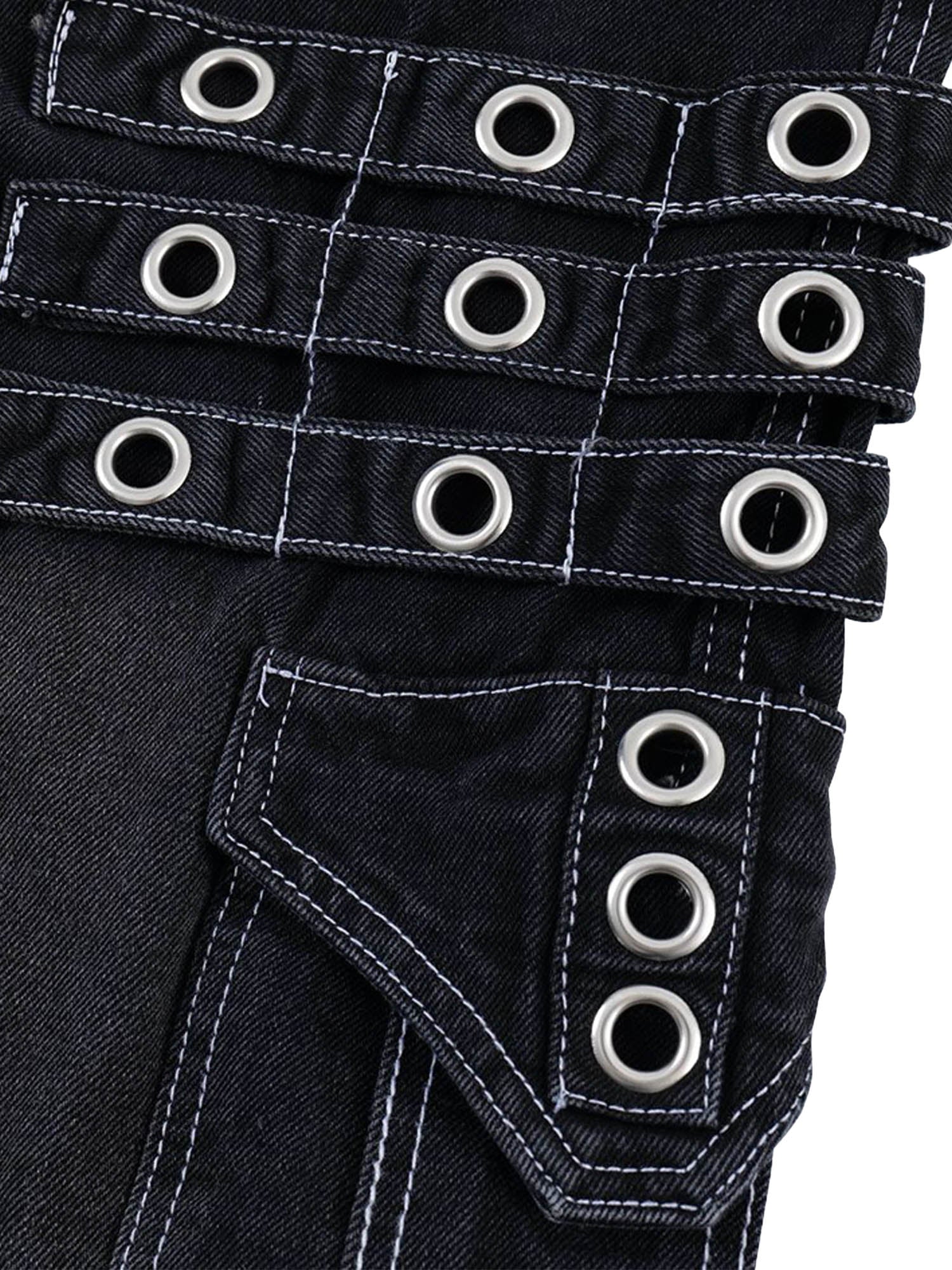 Thesupermade American Street Style Heavy Duty Jeans