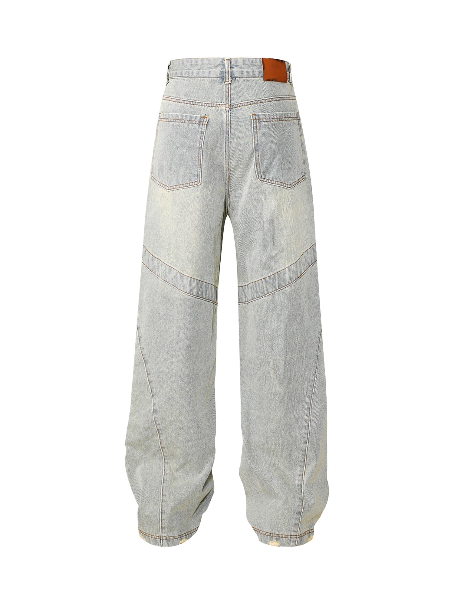 Thesupermade American High Street Washed Distressed Jeans