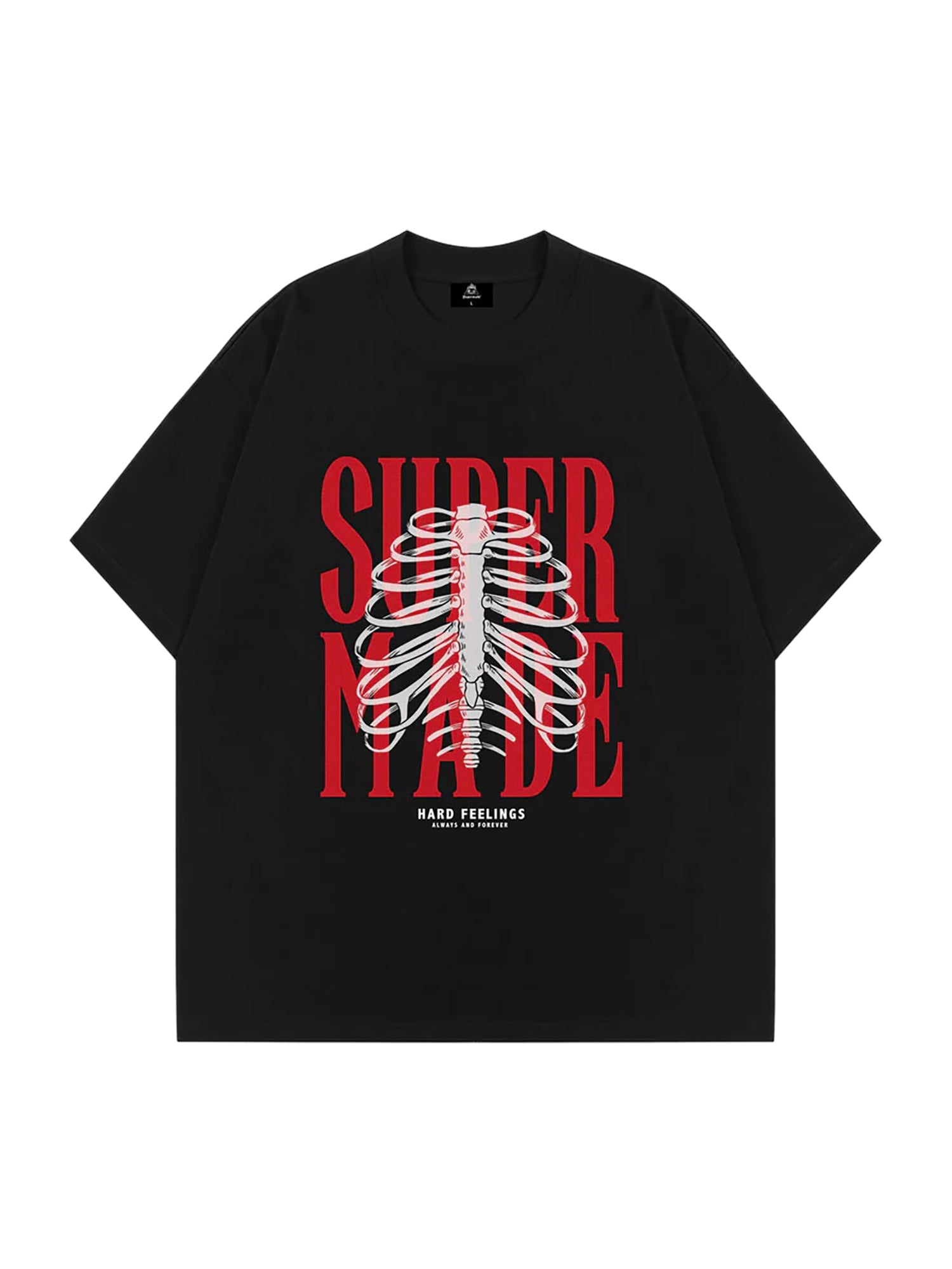 Thesupermade Skull Printed Logo Design T Shirt -1159