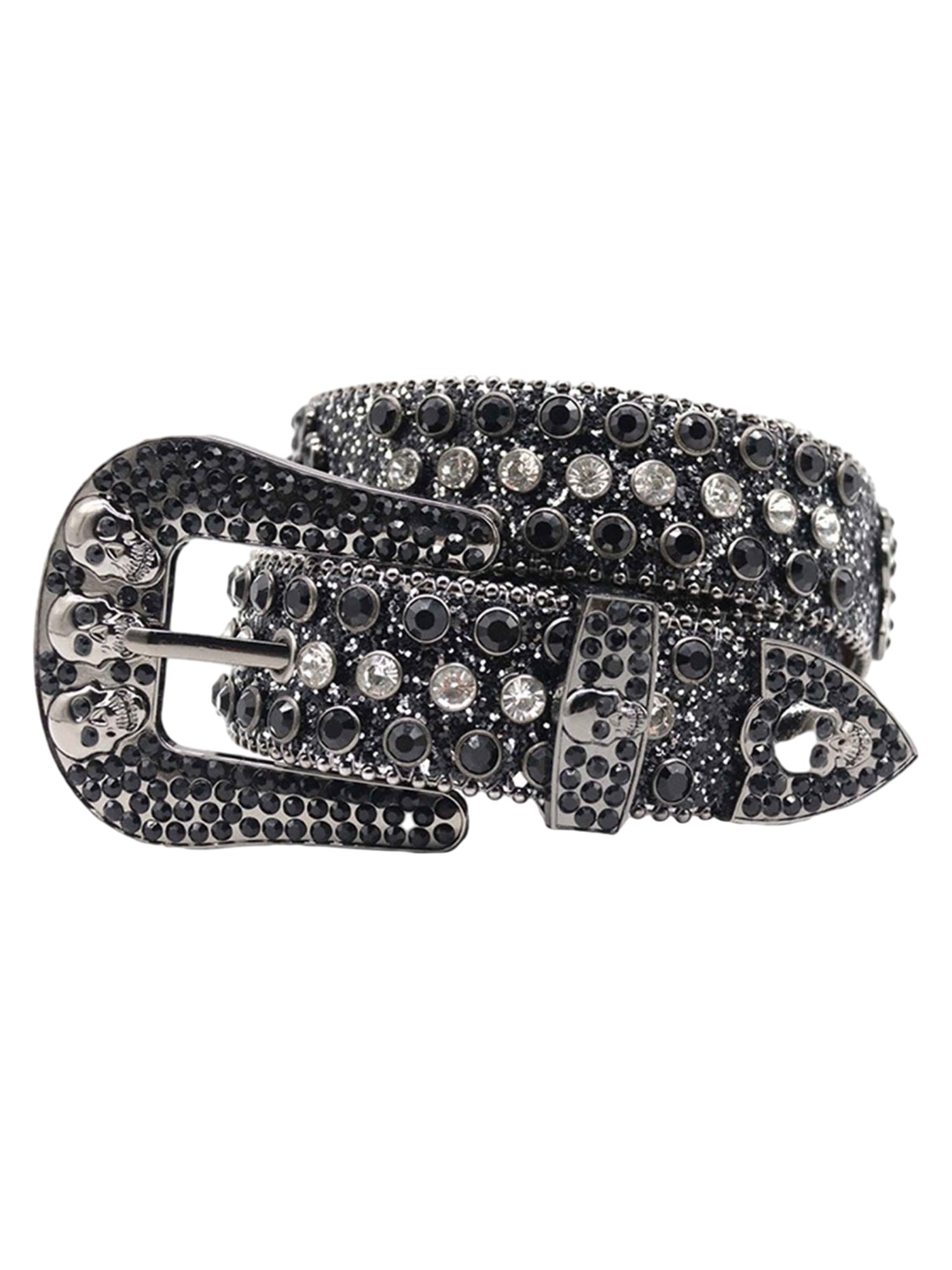 Thesupermade Rhinestone Beaded Belt - 1822