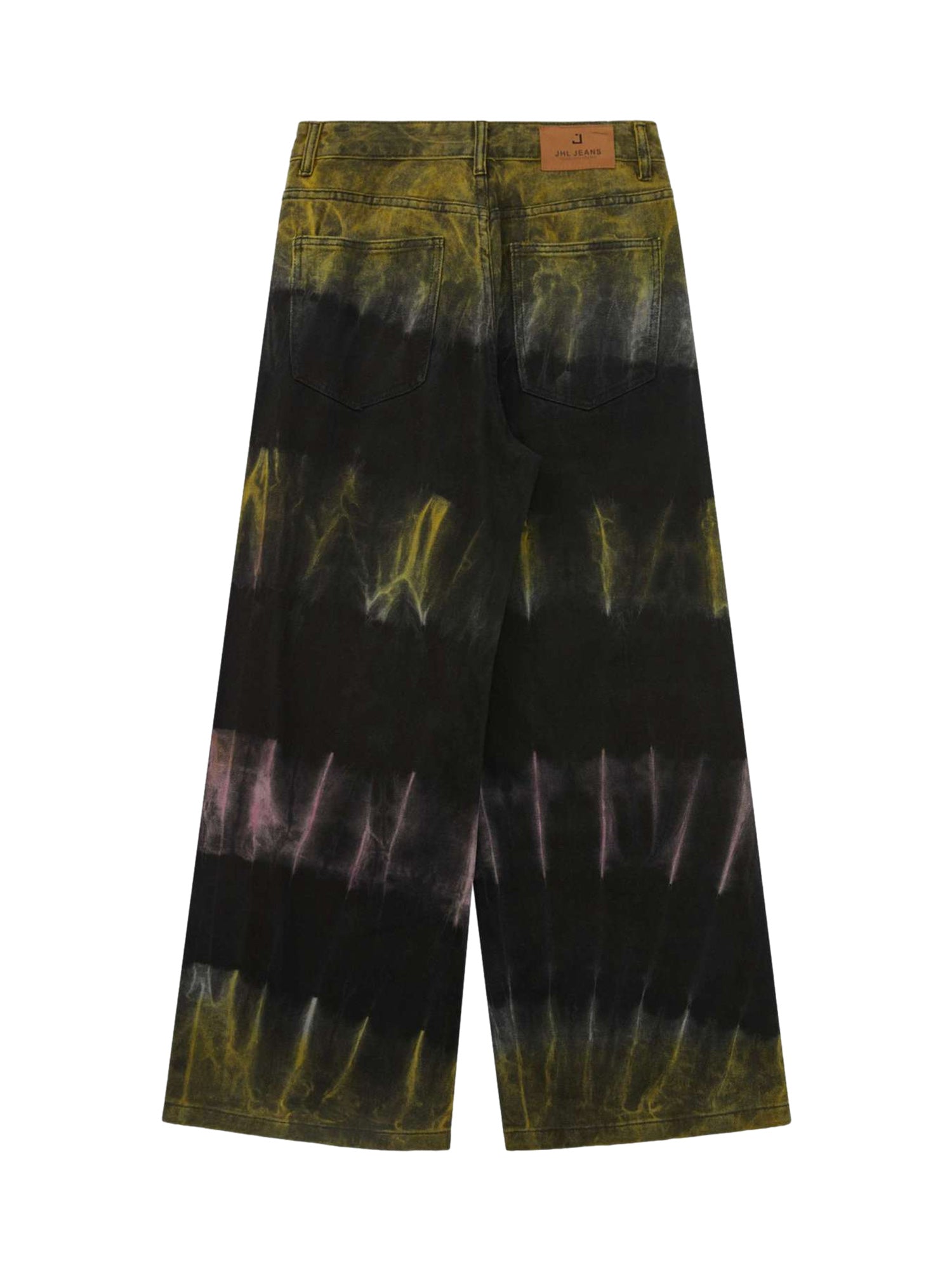 Thesupermade Graffiti Fun Tie-Dye Straight Jeans