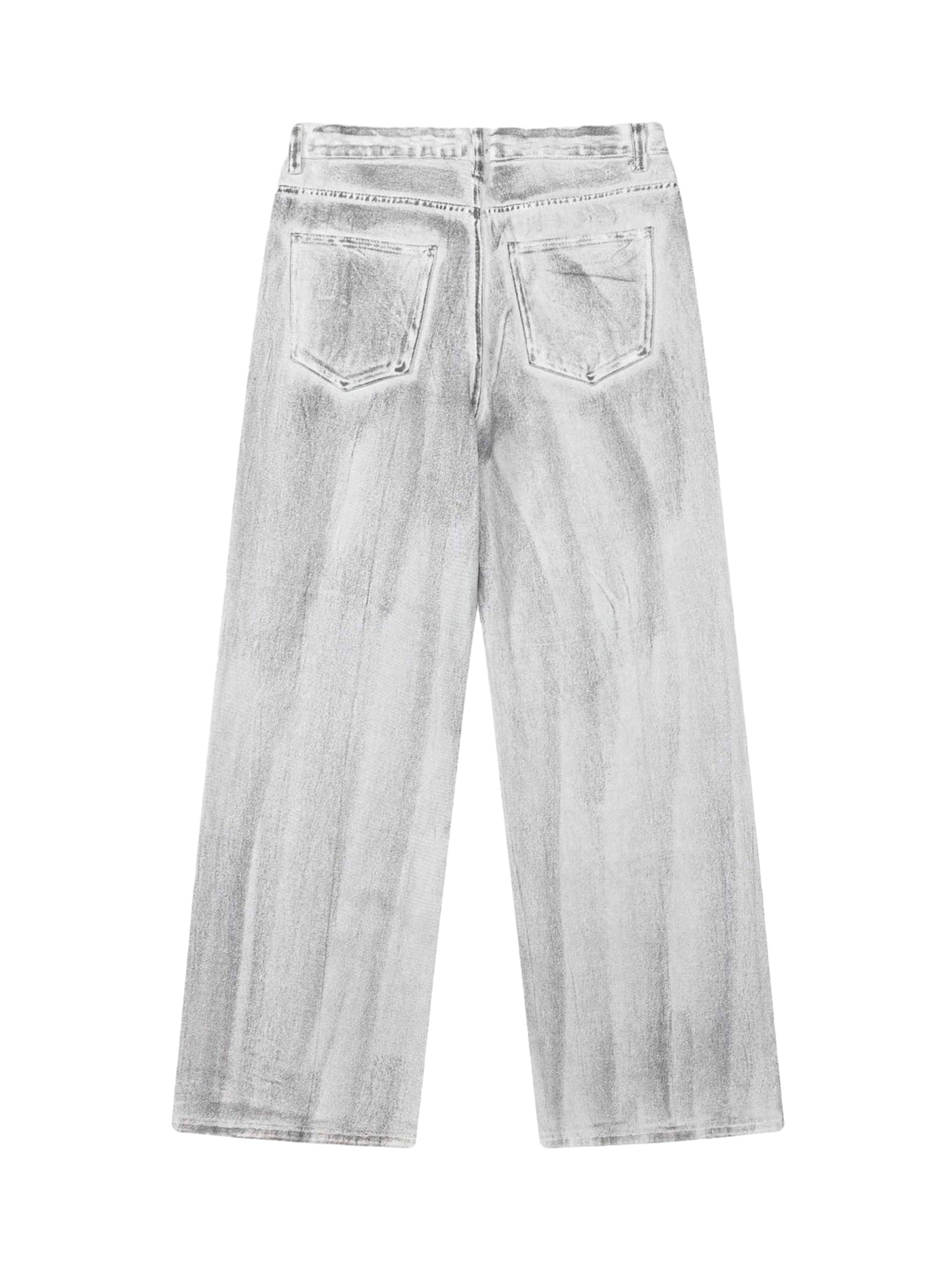 Thesupermade Hip Hop Aged Straight Leg Jeans - 1932