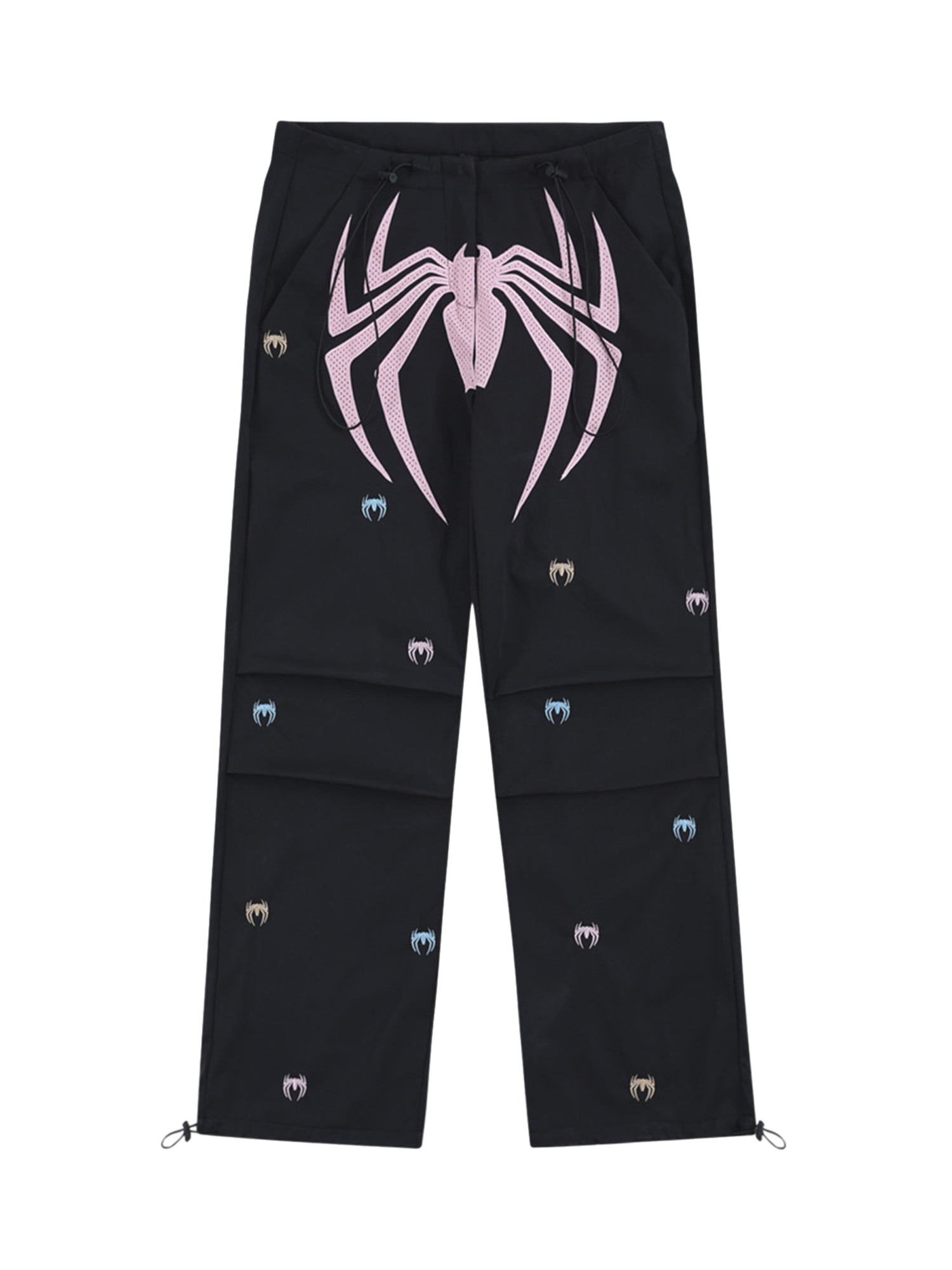 Thesupermade Embroidered Spider Straight Leg Pants - 1745