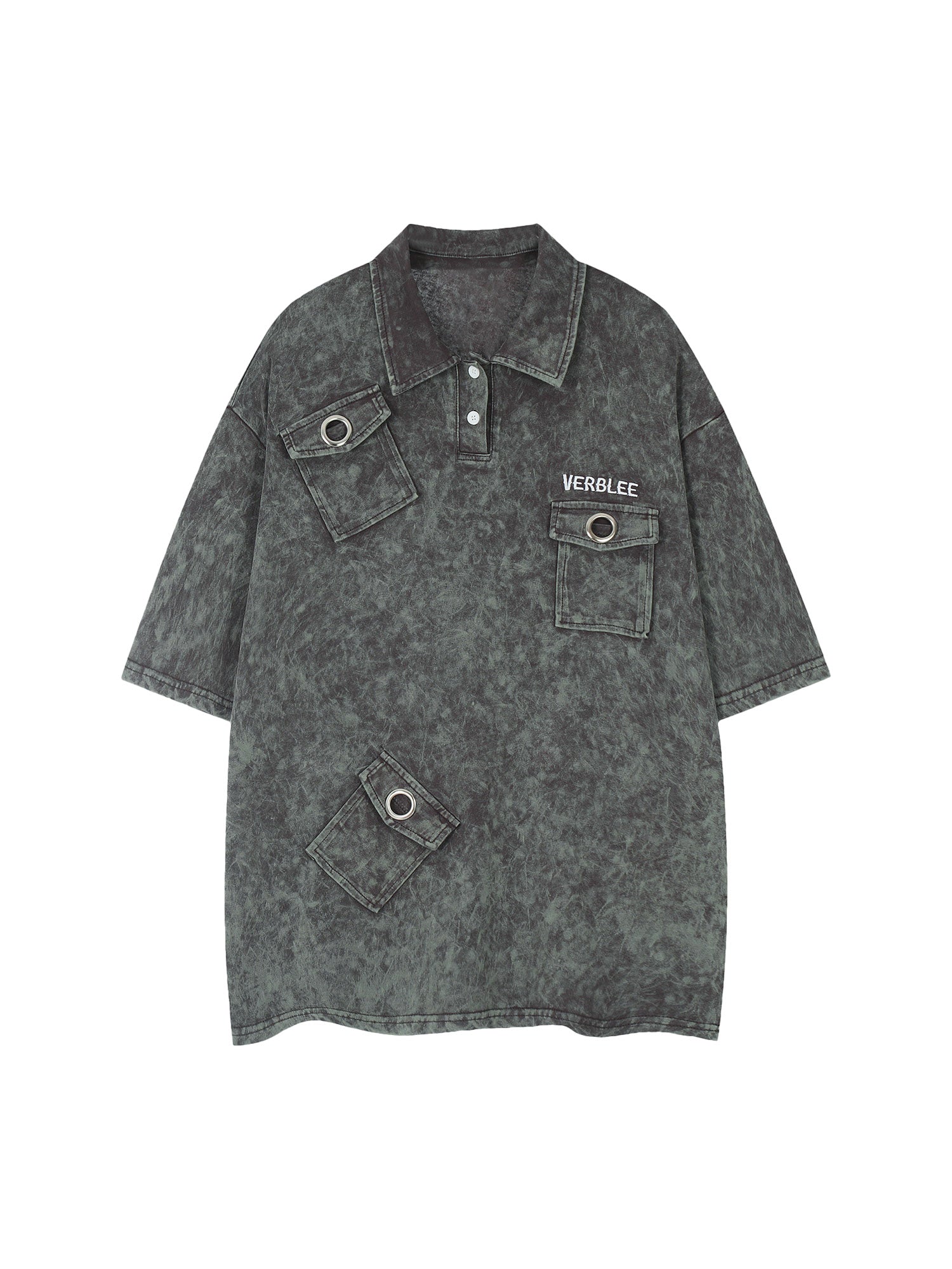 Thesupermade High Street Workwear Multi Pocket Shirt